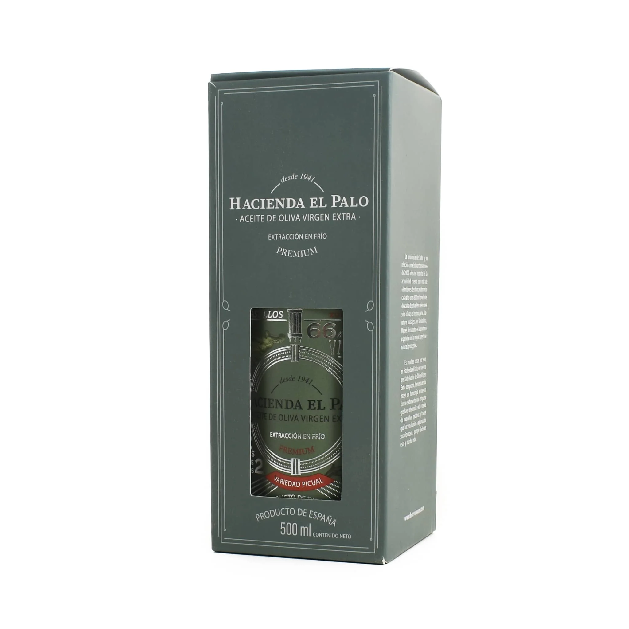 Hacienda el Palo Premium Picual Extra Virgin Olive Oil - Image 2