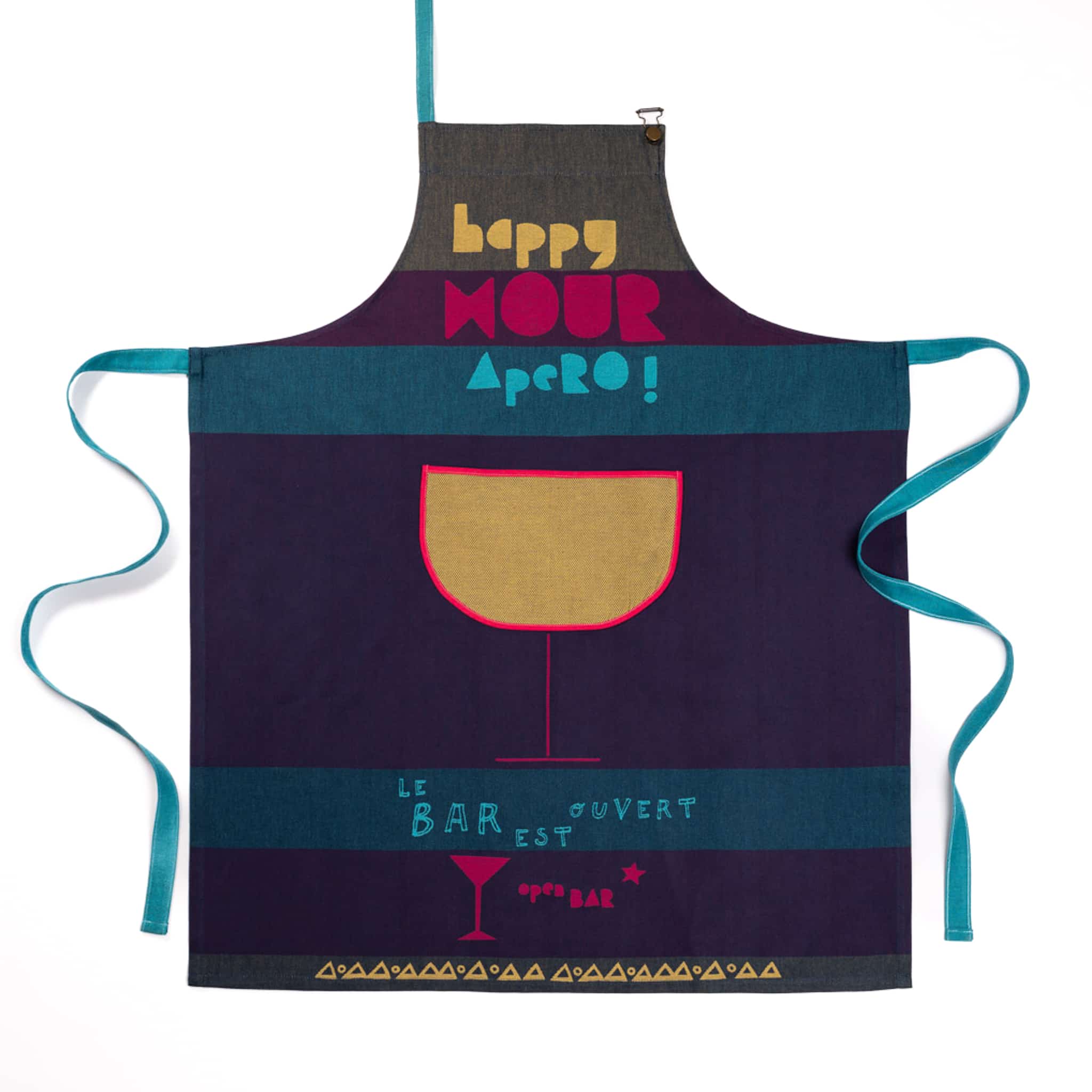 Tissage Moutet Happy Hour French Cotton Apron