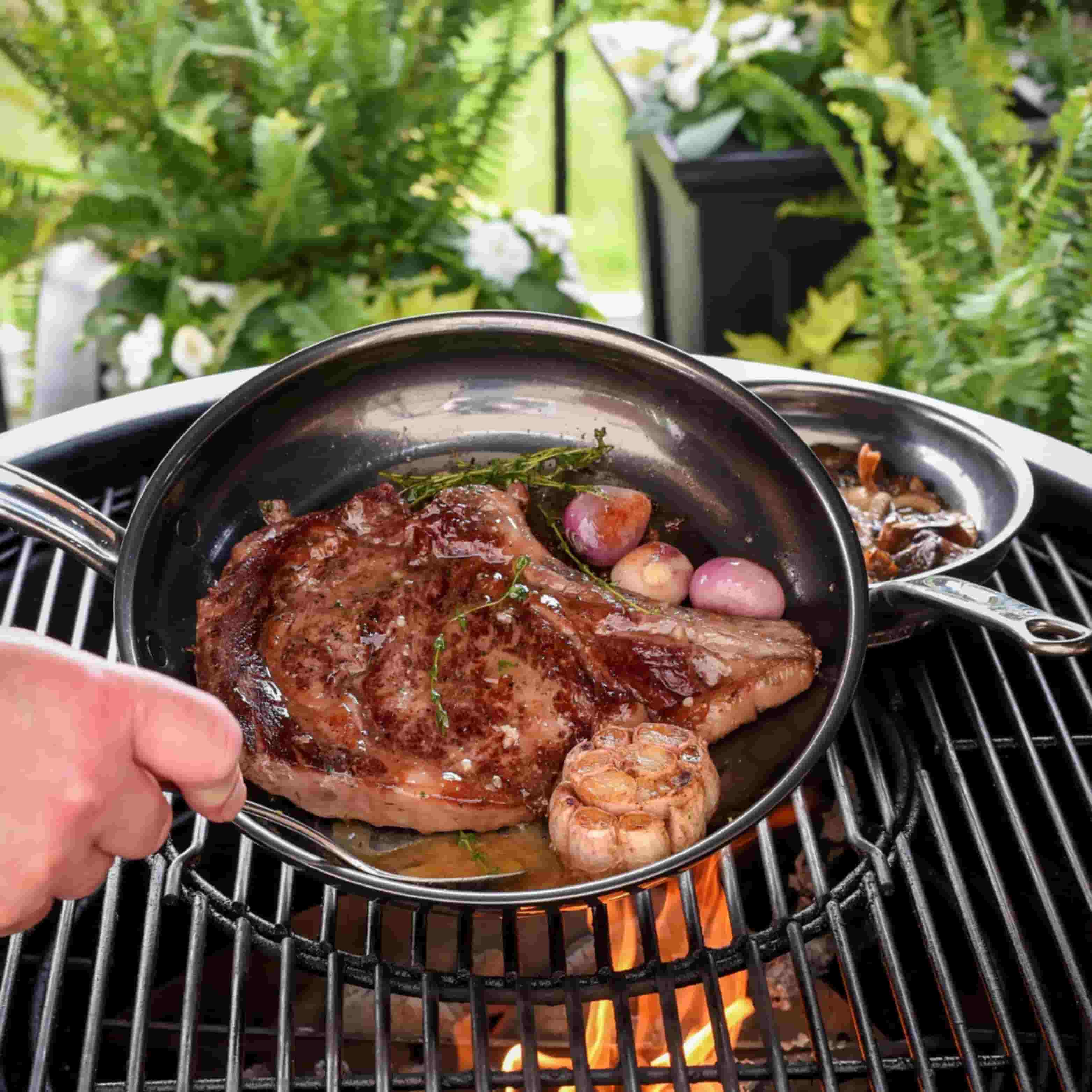 Hestan NanoBond 2 Piece Frying Pan Set - Image 5