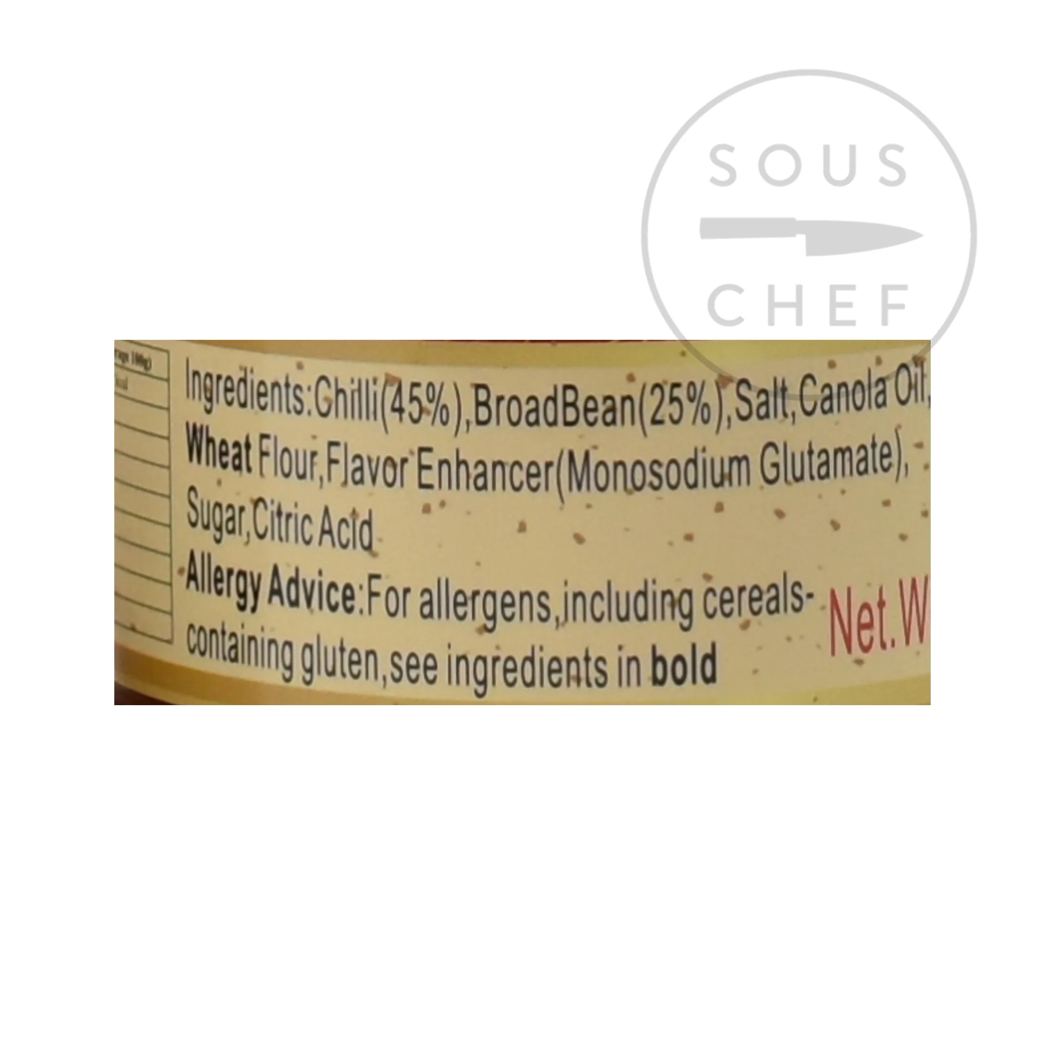 Chinese Hot Chilli Broadbean Paste, 500g - Image 3