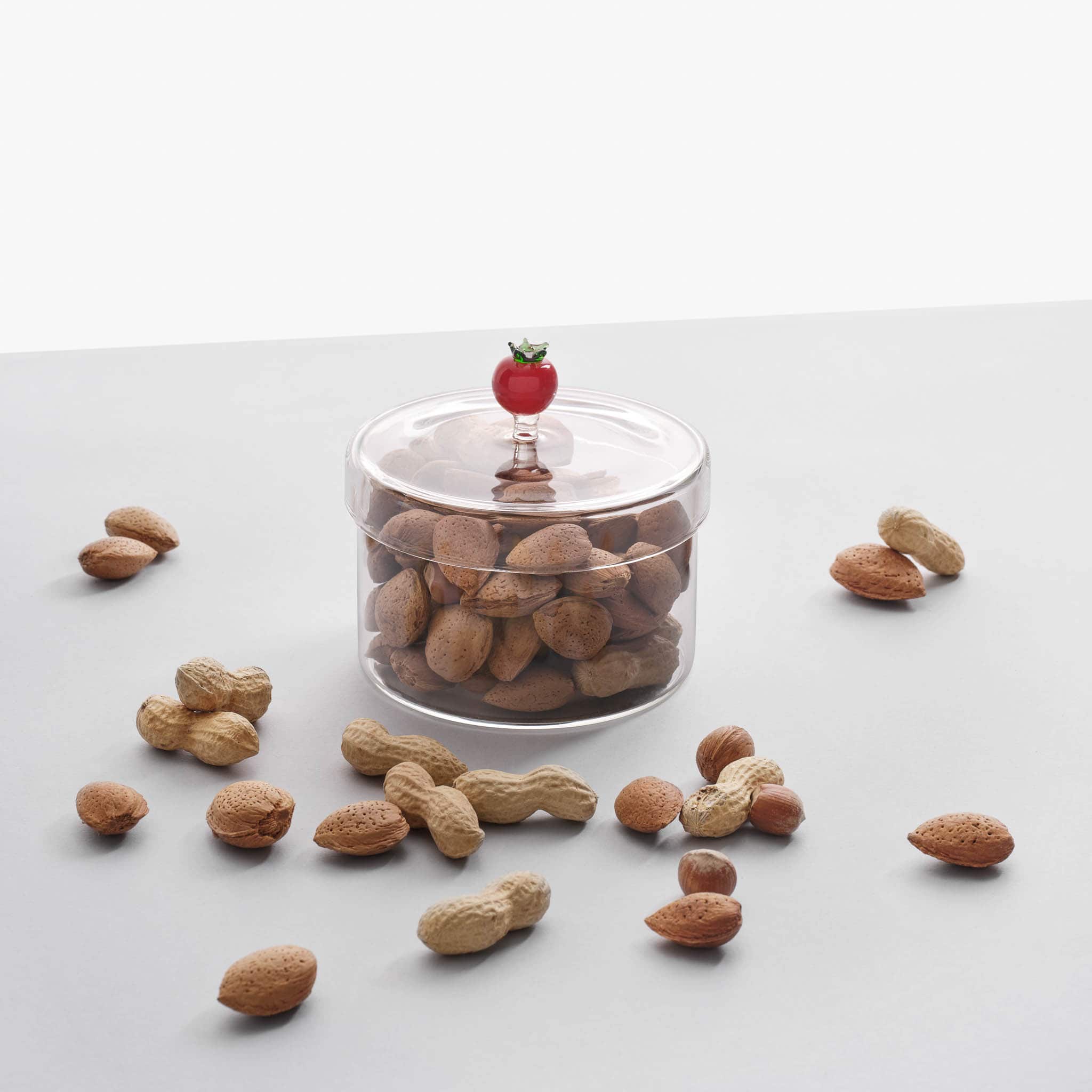 Ichendorf Milano Tomato Snack Jar with Lid, 12cm - Image 2
