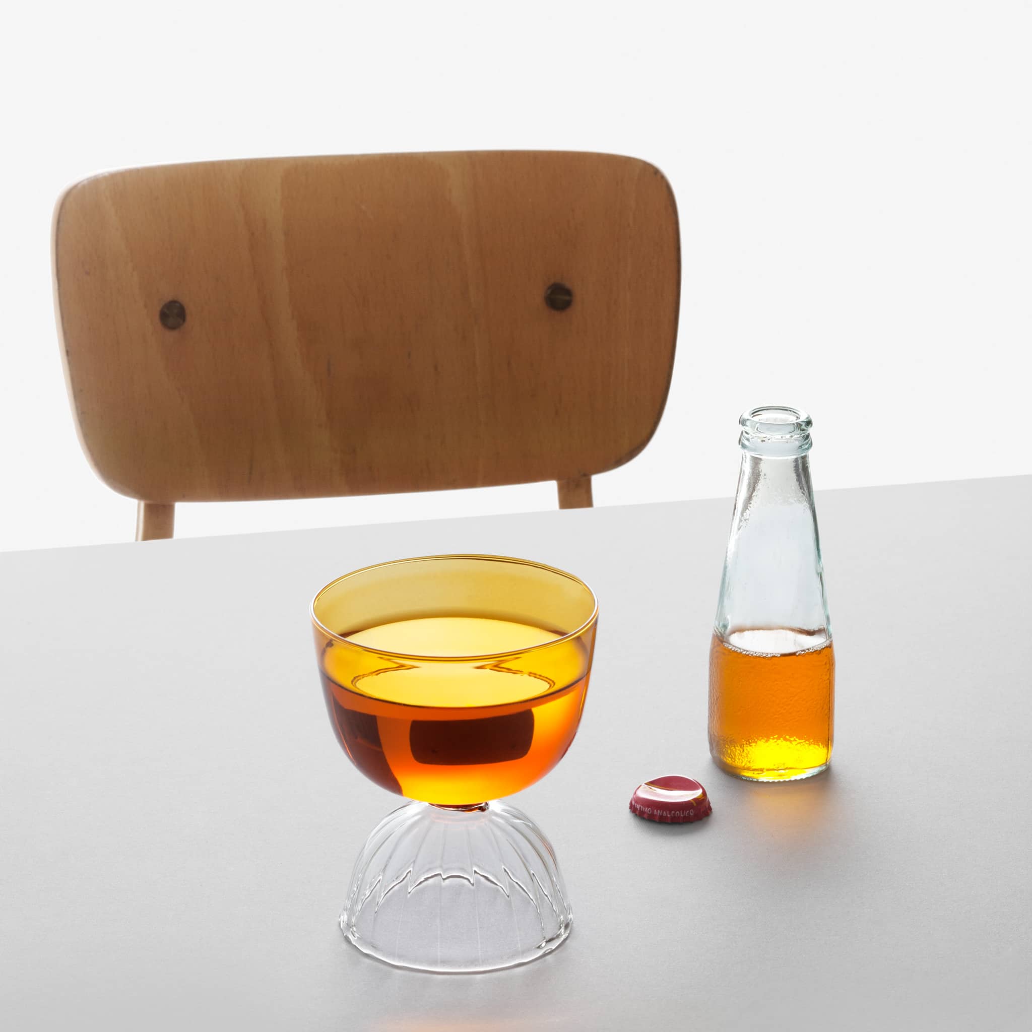 Ichendorf Milano Tutu Amber Water Glass - Image 2