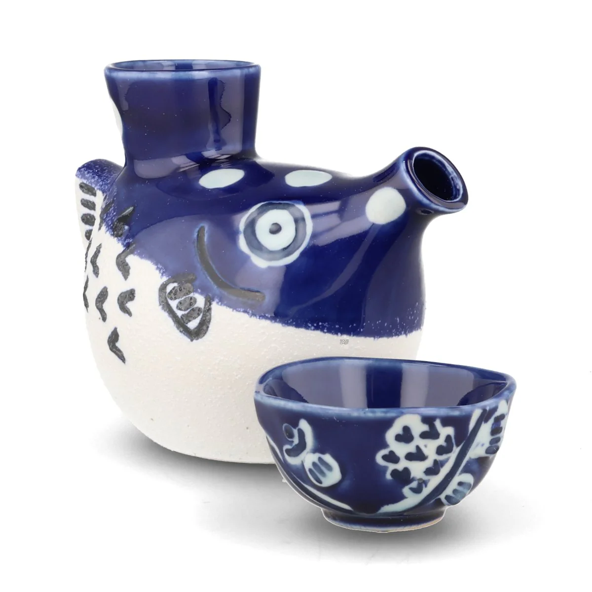 Indigo Sakana Sake Set - Image 3