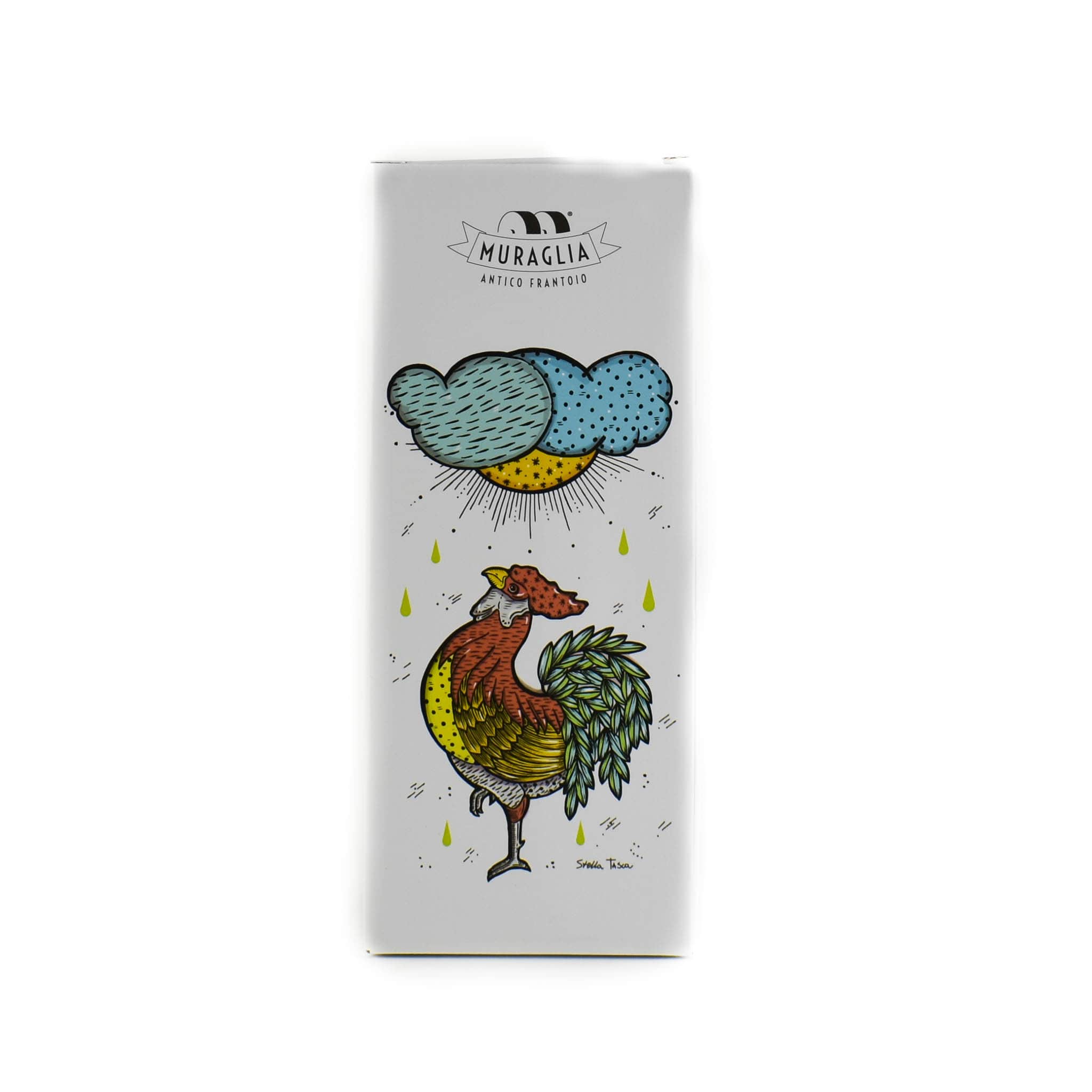 Frantoio Muraglia Intense Fruity Extra Virgin Olive Oil in Rooster Terracotta Bottle, 500ml - Image 3
