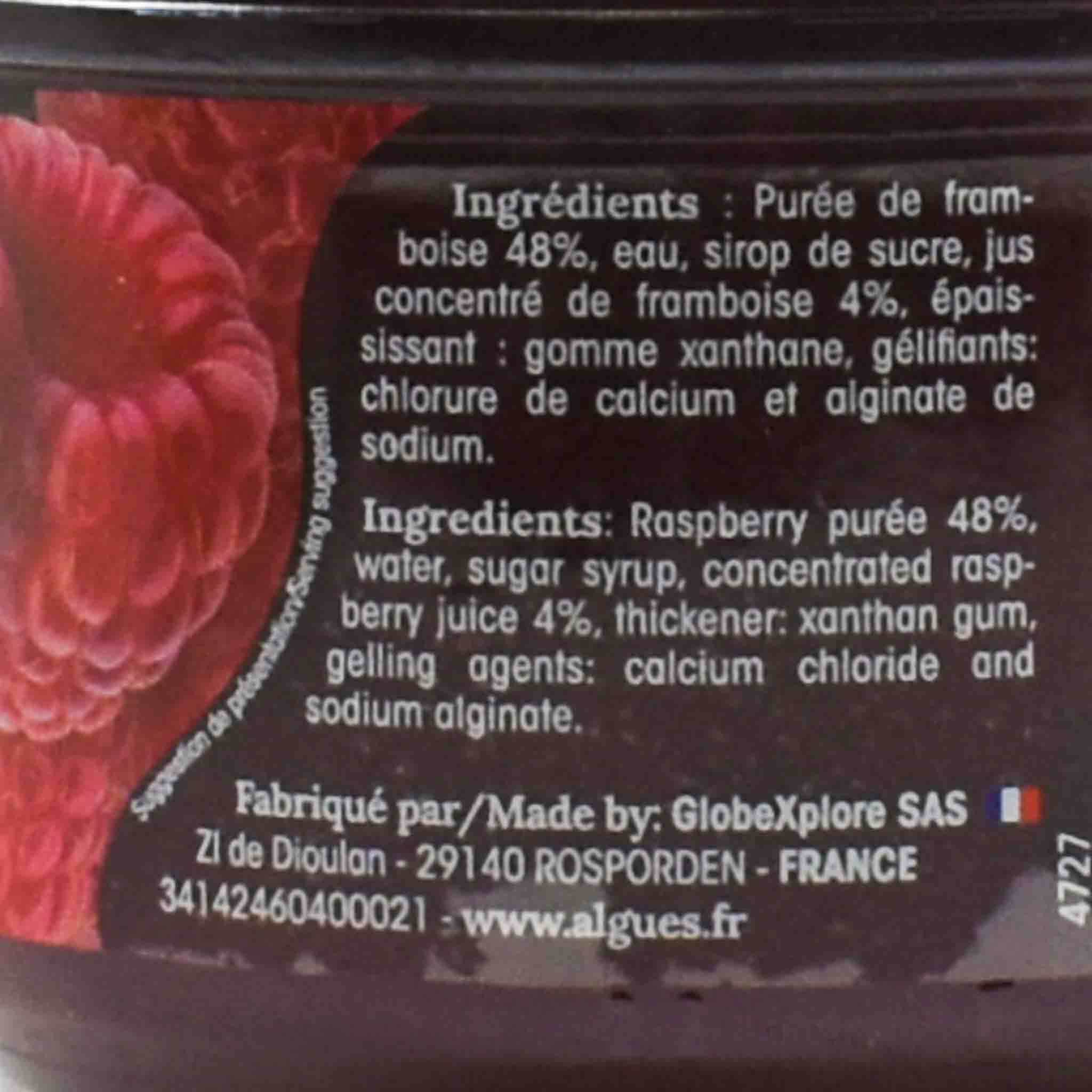 Christine Le Tennier Intense Raspberry Spheres, 250g - Image 2