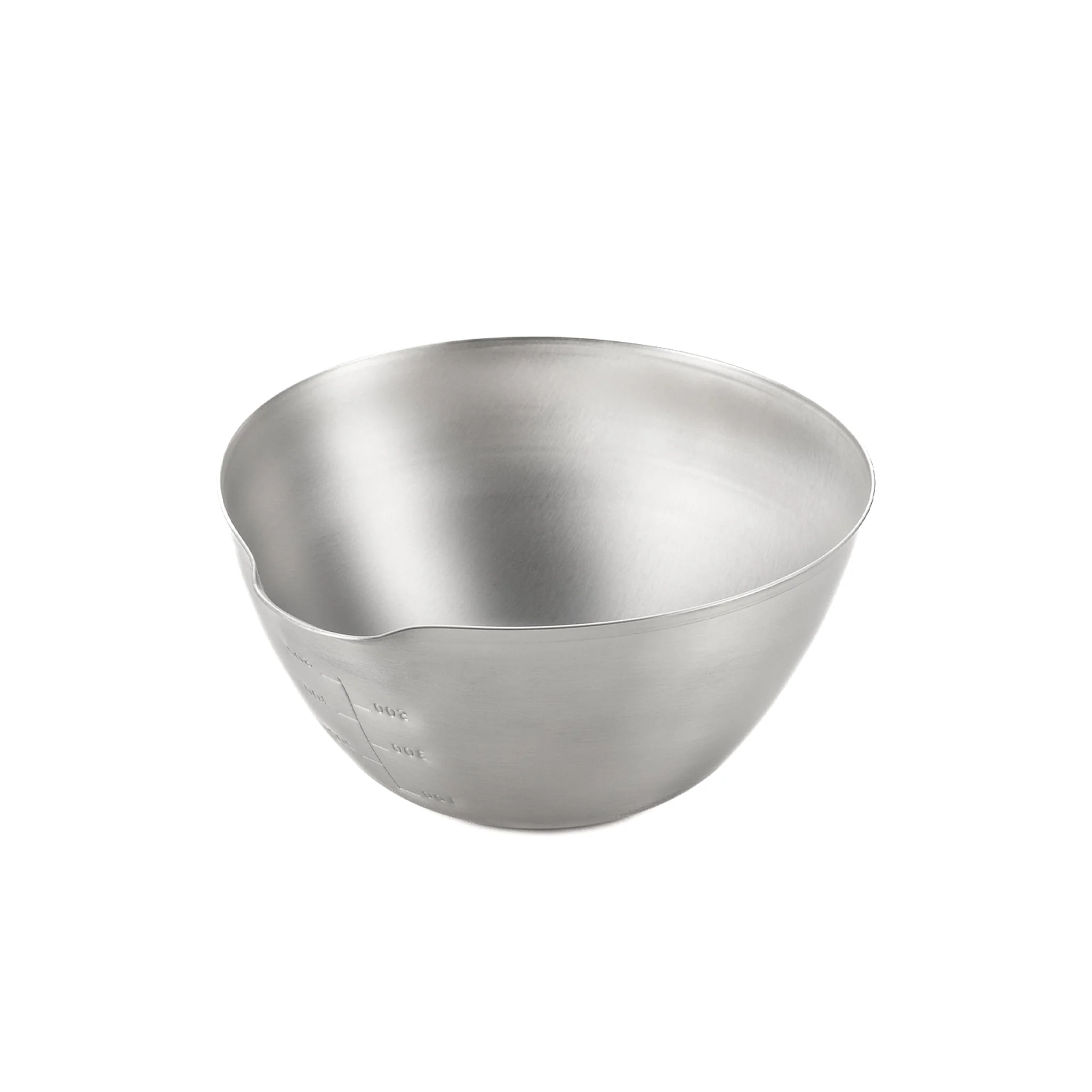 Japanese Stainless Steel Mixing Bowl with Pouring Spout - Image 2