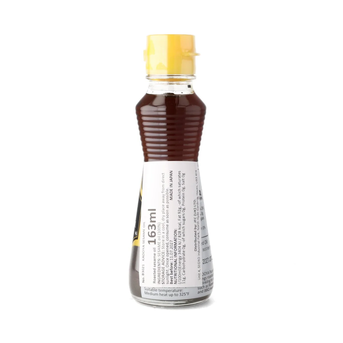 Kadoya Japanese Pure Sesame Oil, 163ml - Image 2