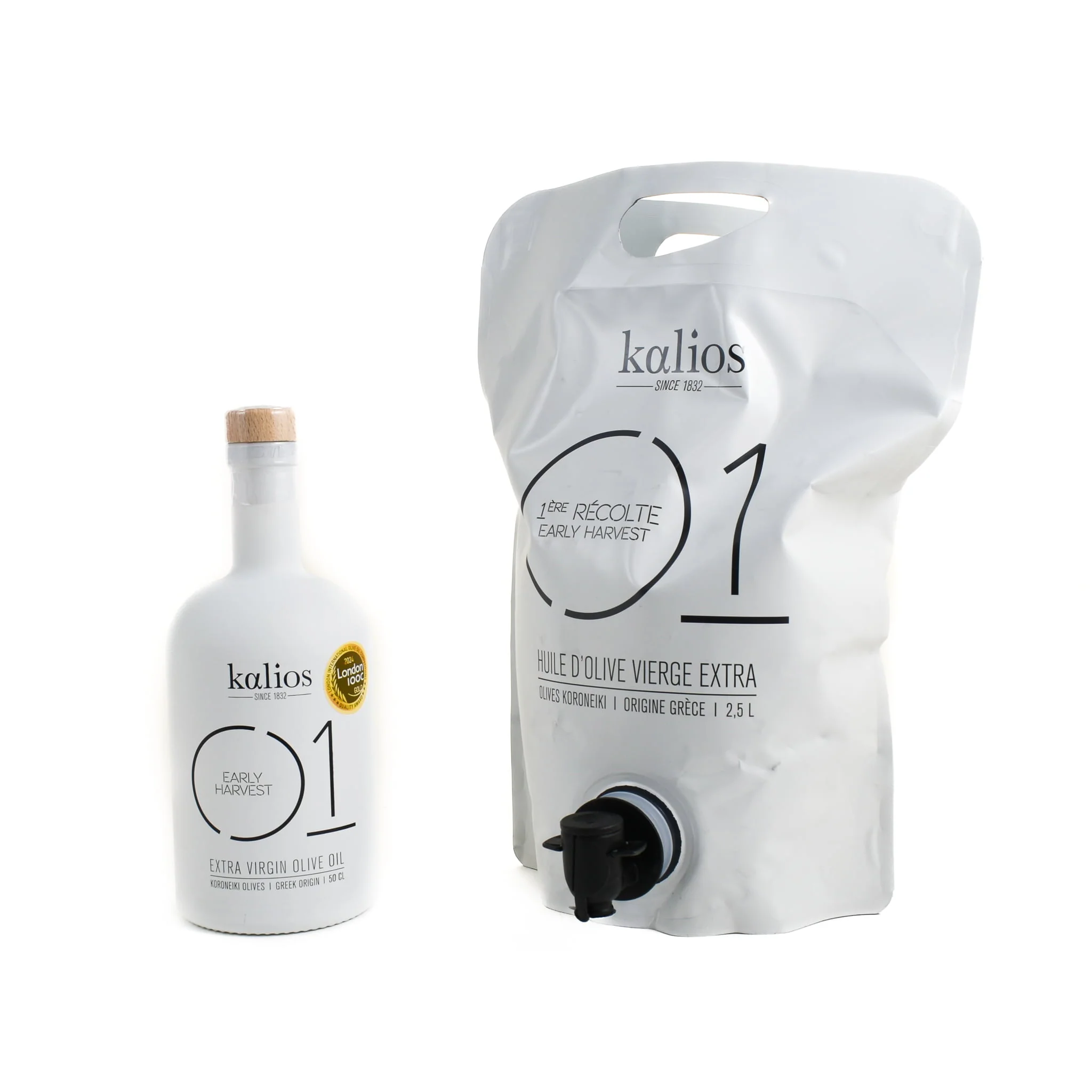 Kalios 01 Early Harvest Extra Virgin Olive Oil - Image 2