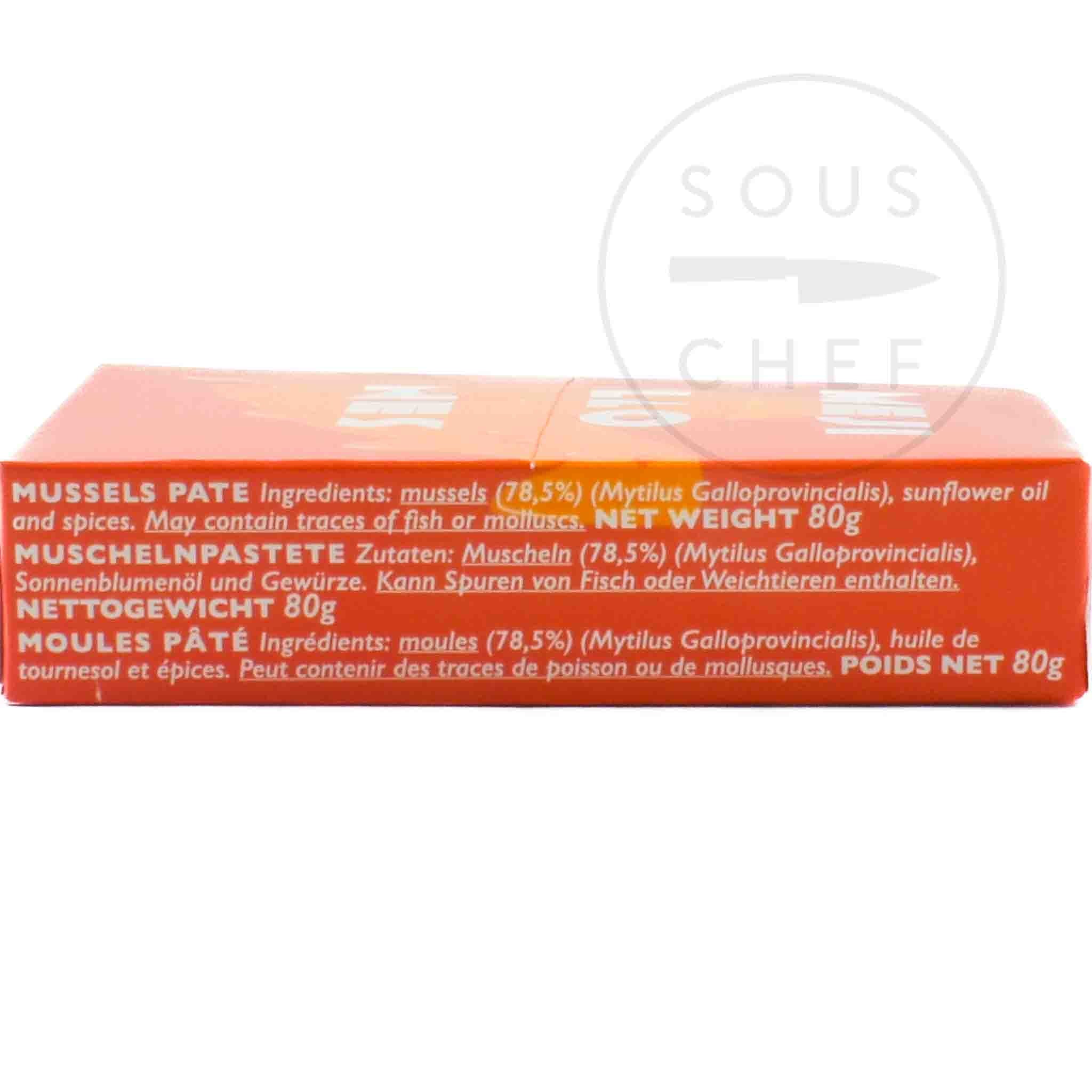 La Narval Mussels Pate, 80g - Image 2