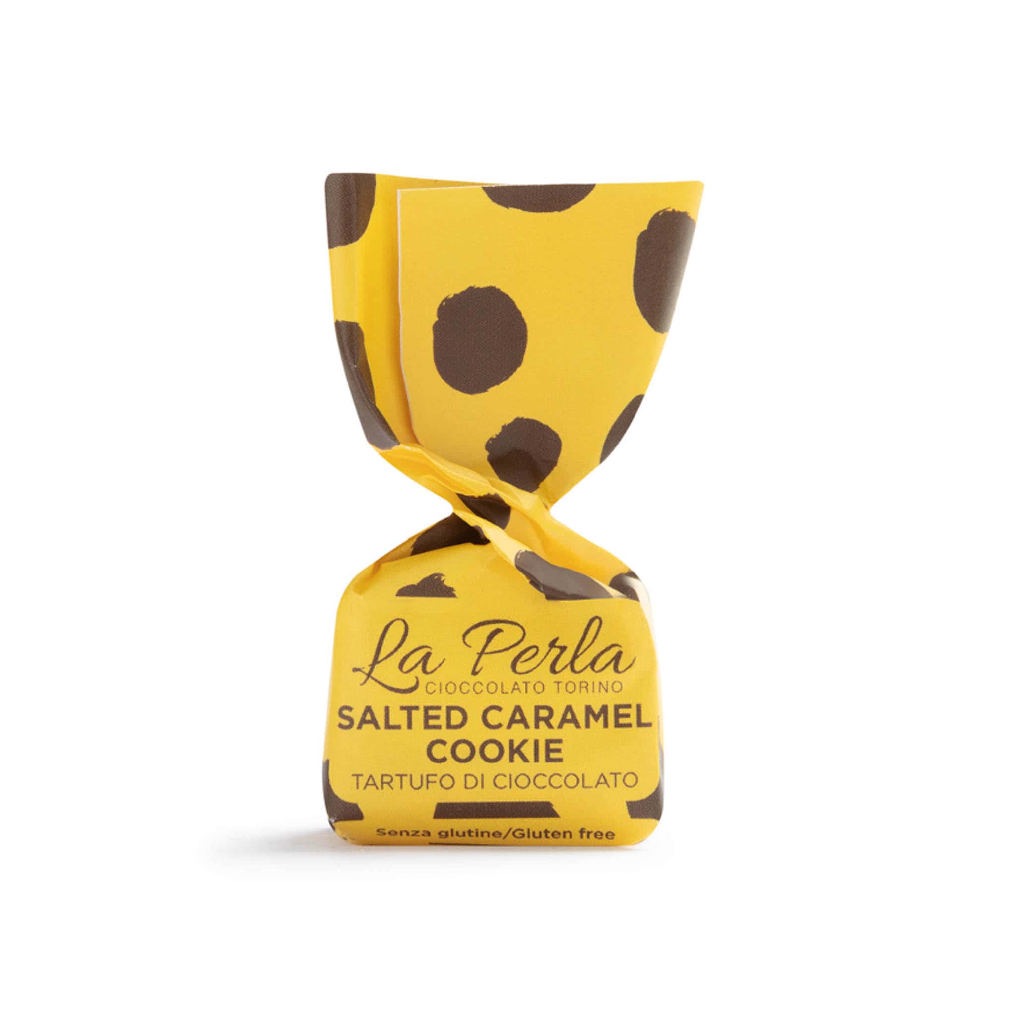 La Perla di Torino Salted Caramel Cookie Truffles, 200g - Image 5
