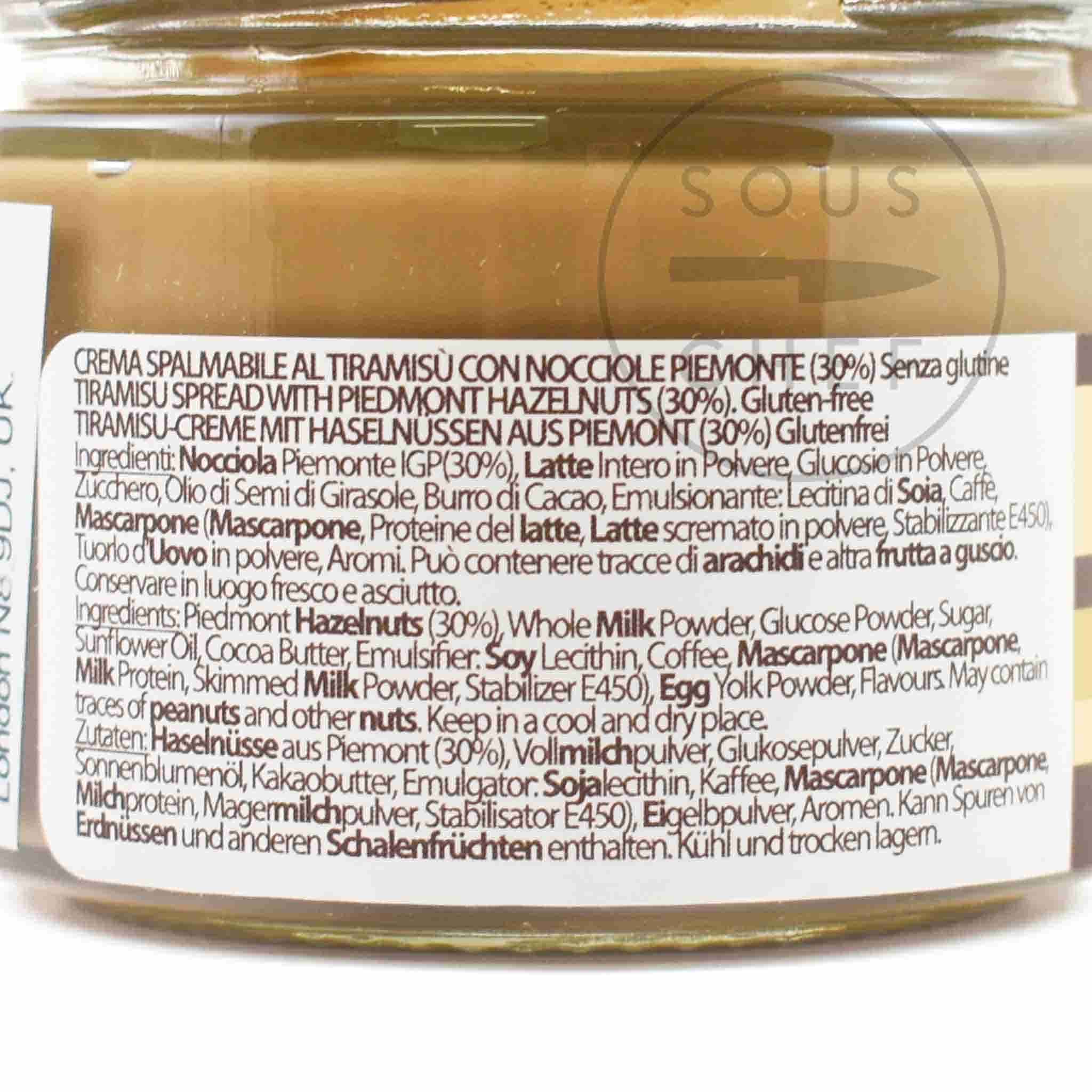 La Perla di Torino Tiramisu Spread, 150g - Image 2