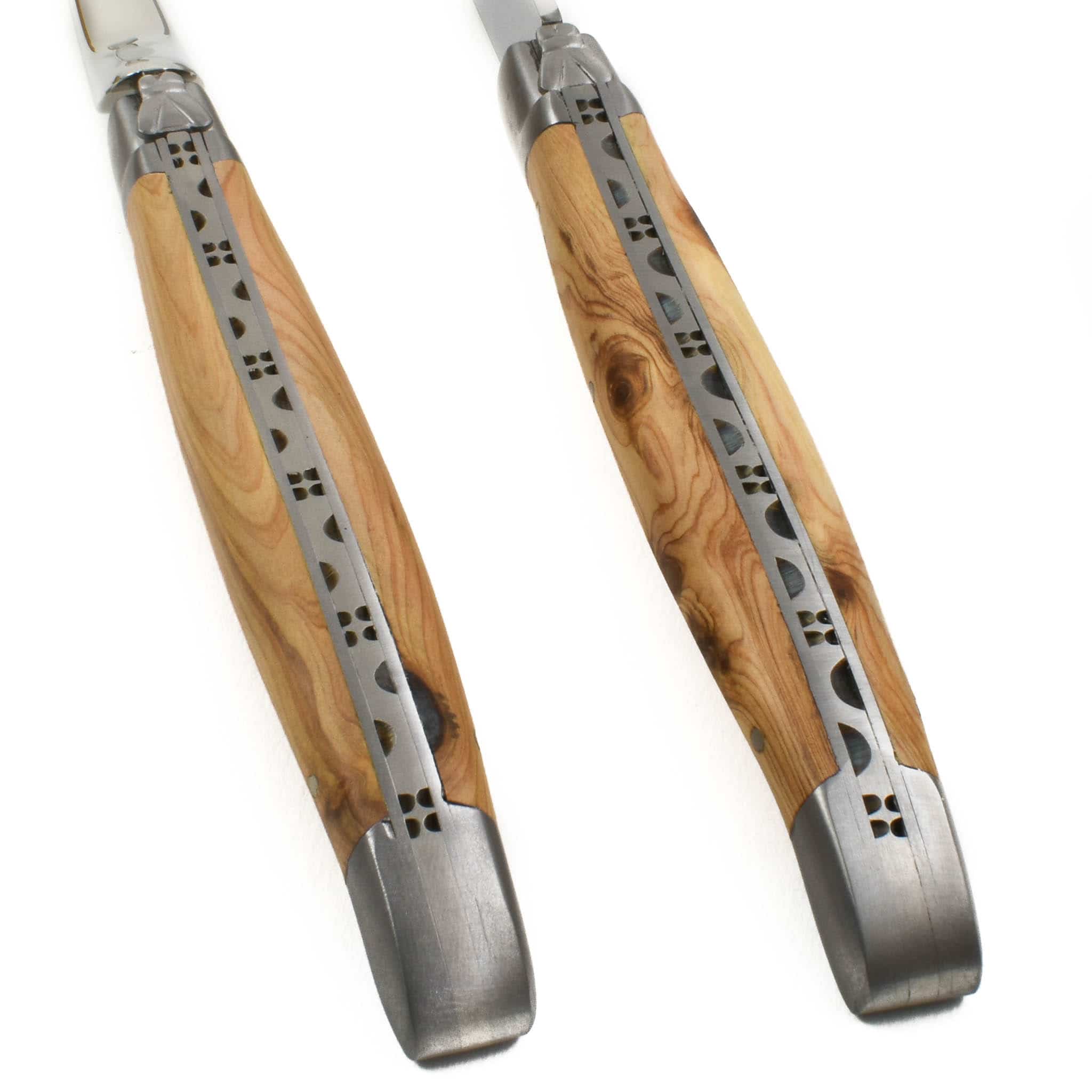 Laguiole en Aubrac Carving Set, Juniper - Image 3