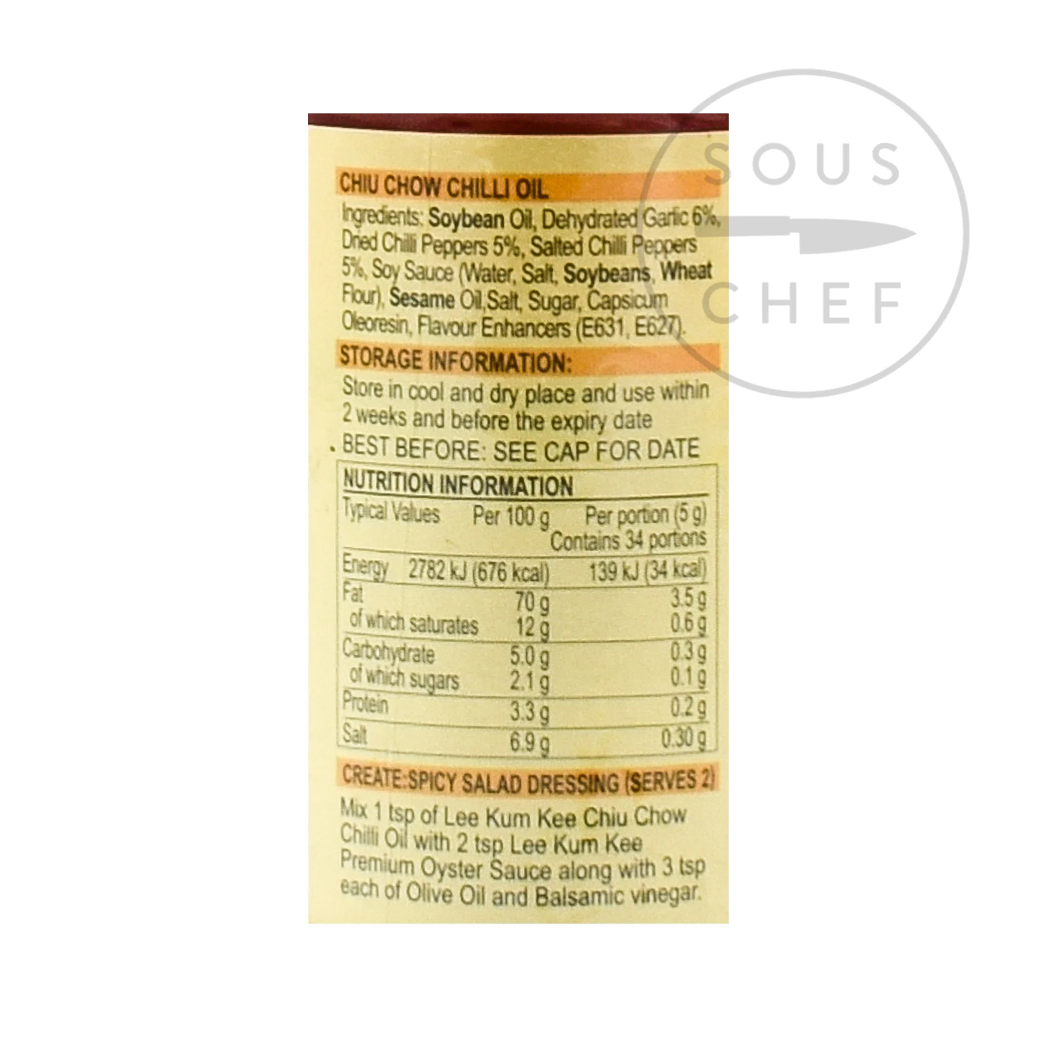 Lee Kum Kee Chiu Chow Chilli Oil - Image 5