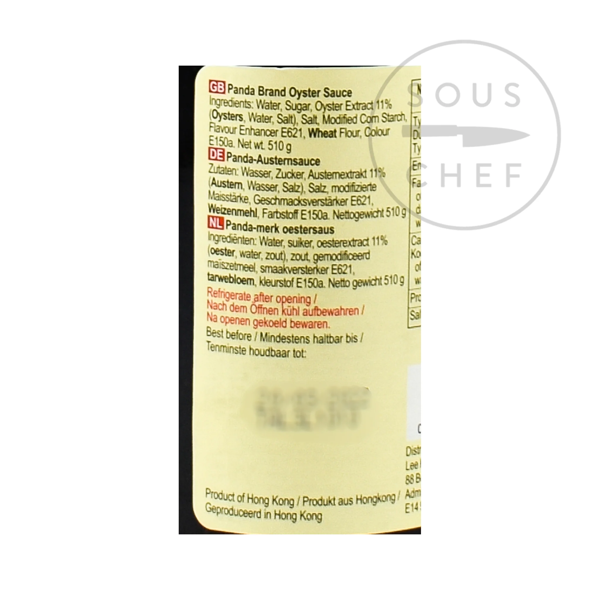 Lee Kum Kee Panda Oyster Sauce, 510g - Image 3
