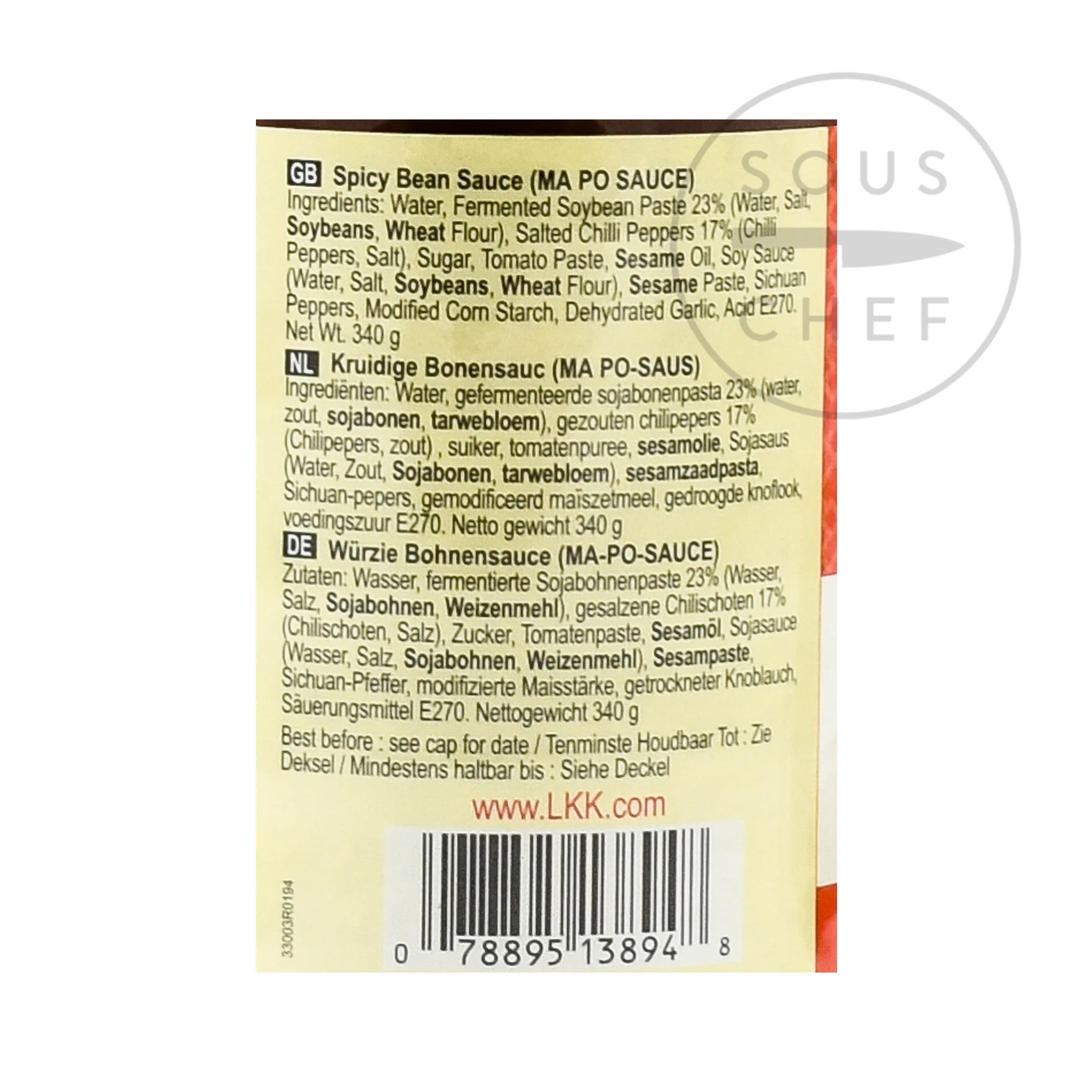 Lee Kum Kee Spicy Bean Sauce Ma Po, 340g - Image 2