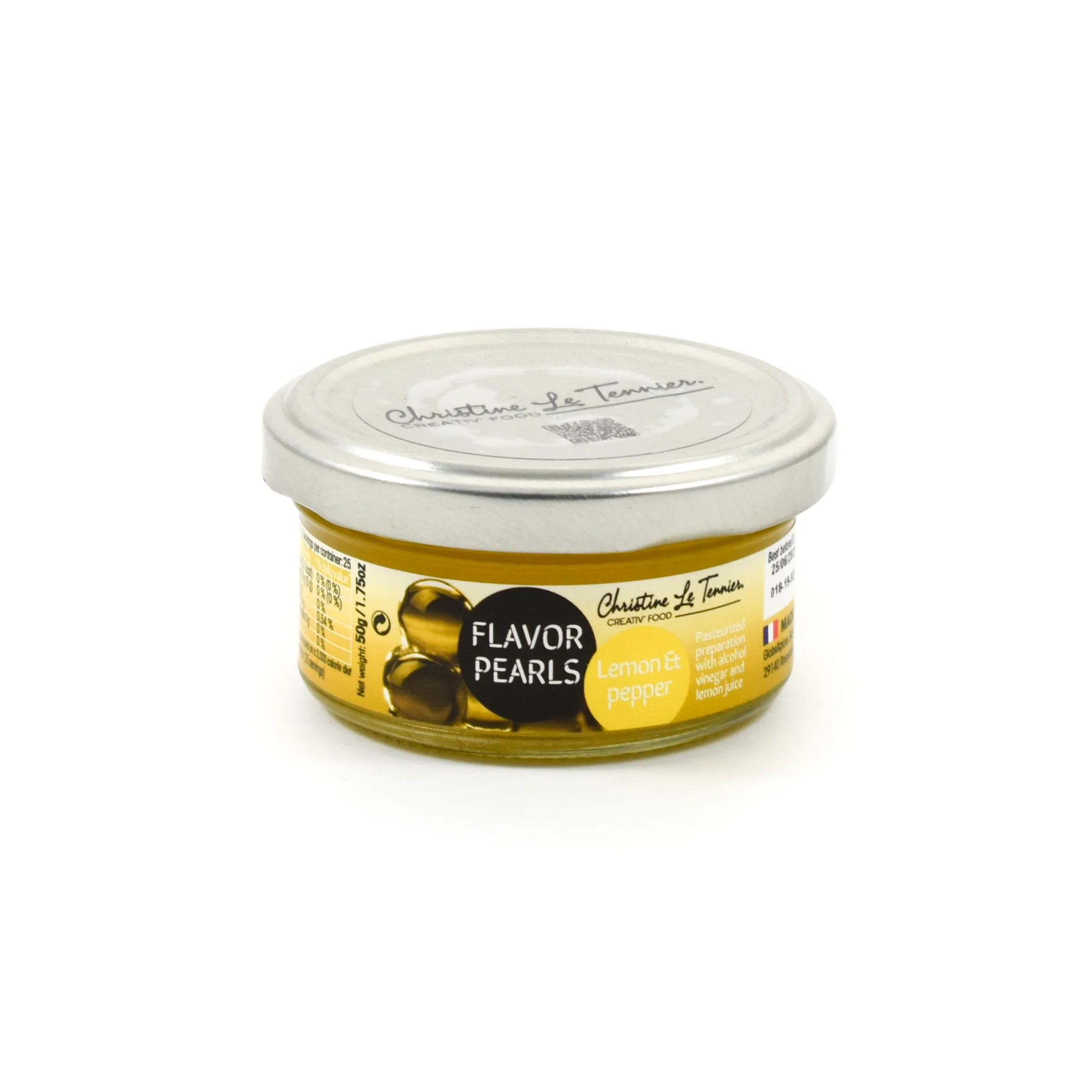 Christine Le Tennier Lemon & Pepper Flavour Pearls - Image 2