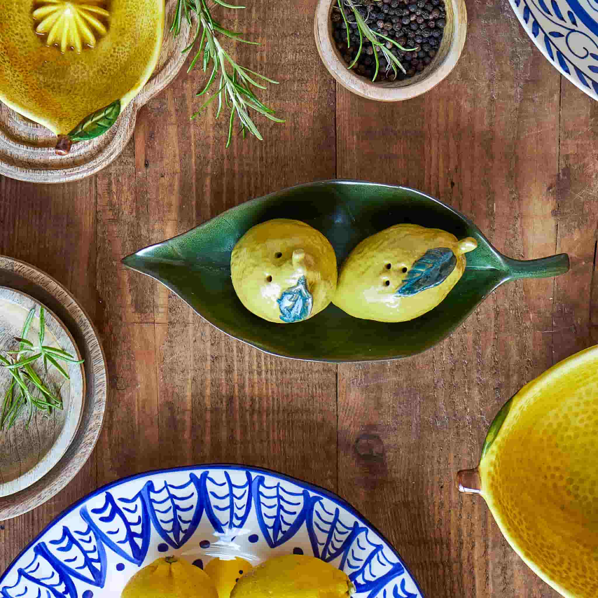Lemon Salt & Pepper Shaker Set - Image 2
