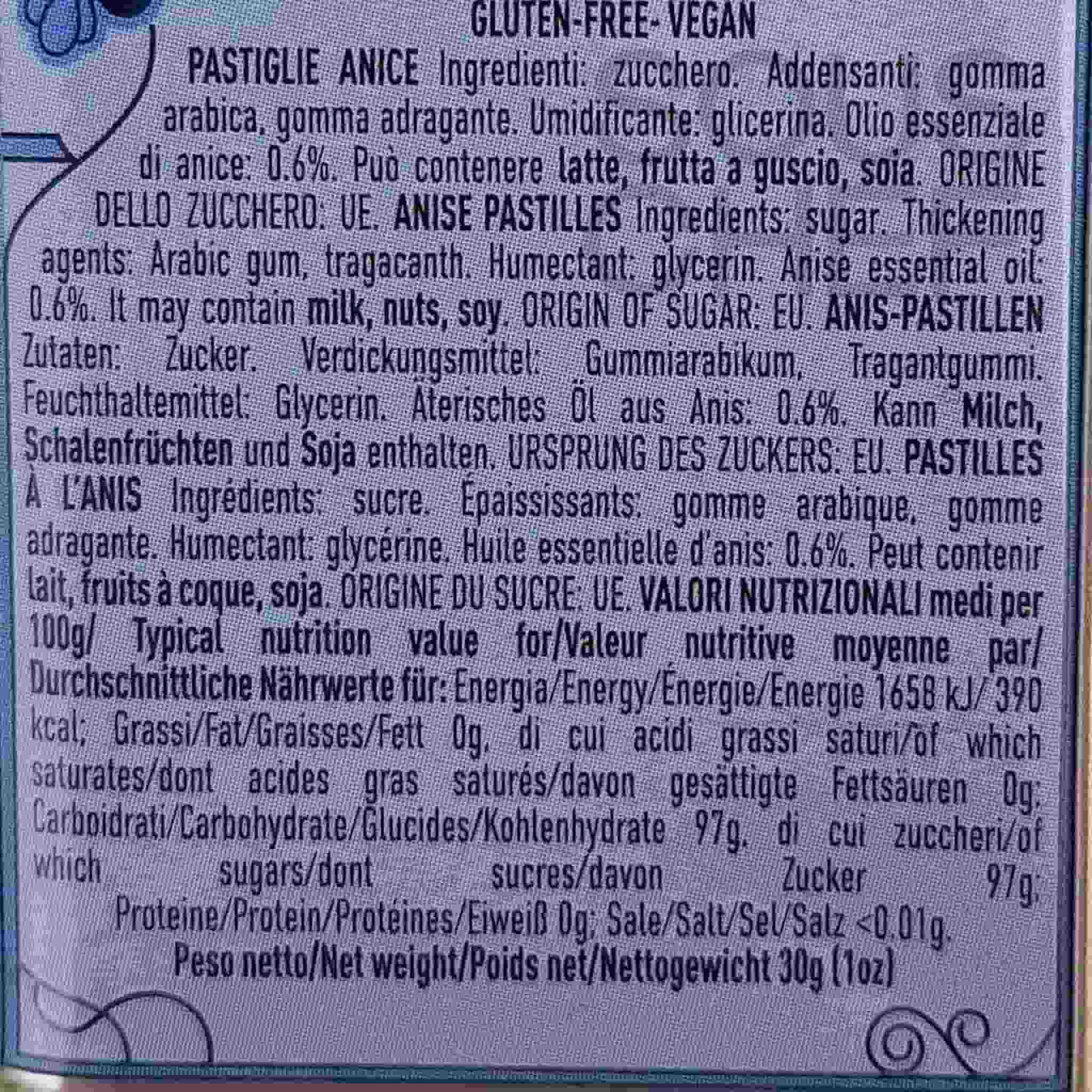 Leone Anise Pastilles in Classic Tin, 30g - Image 2