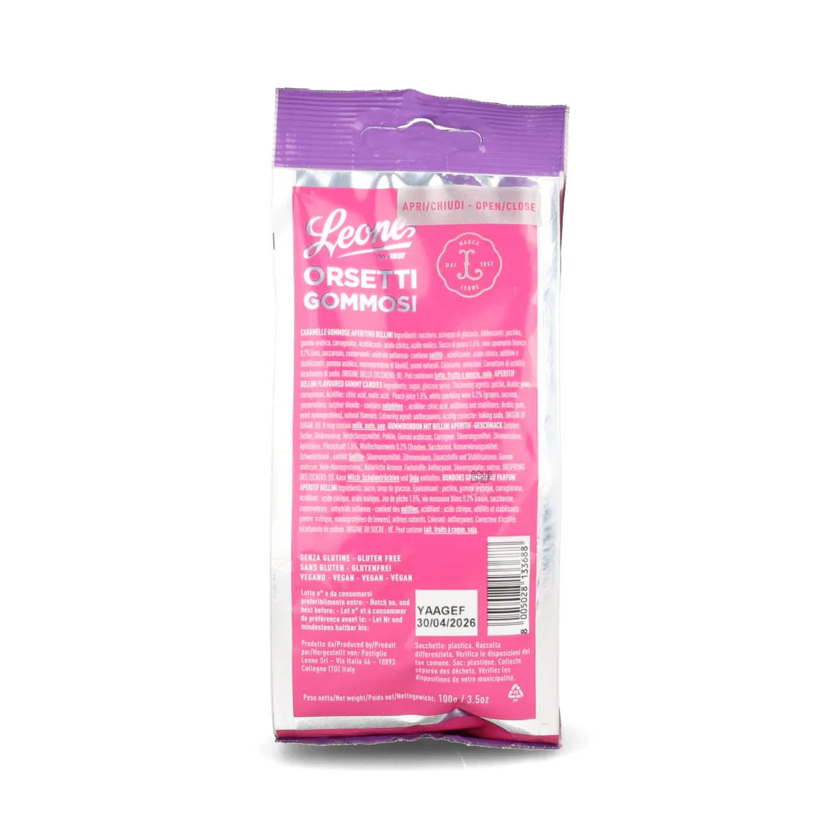Leone Bellini Gummy Bears, 100g - Image 3