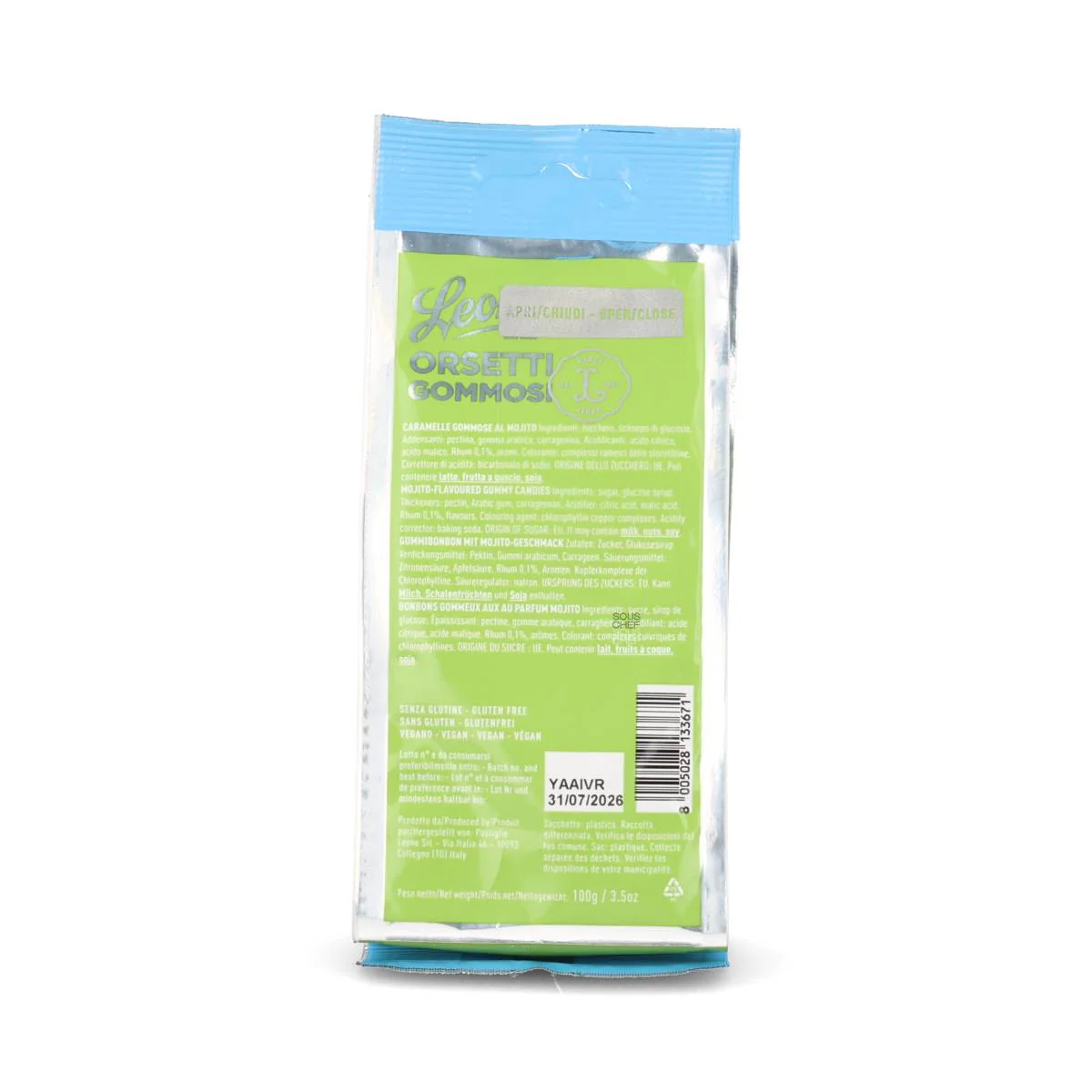 Leone Mojito Gummy Bears, 100g - Image 3