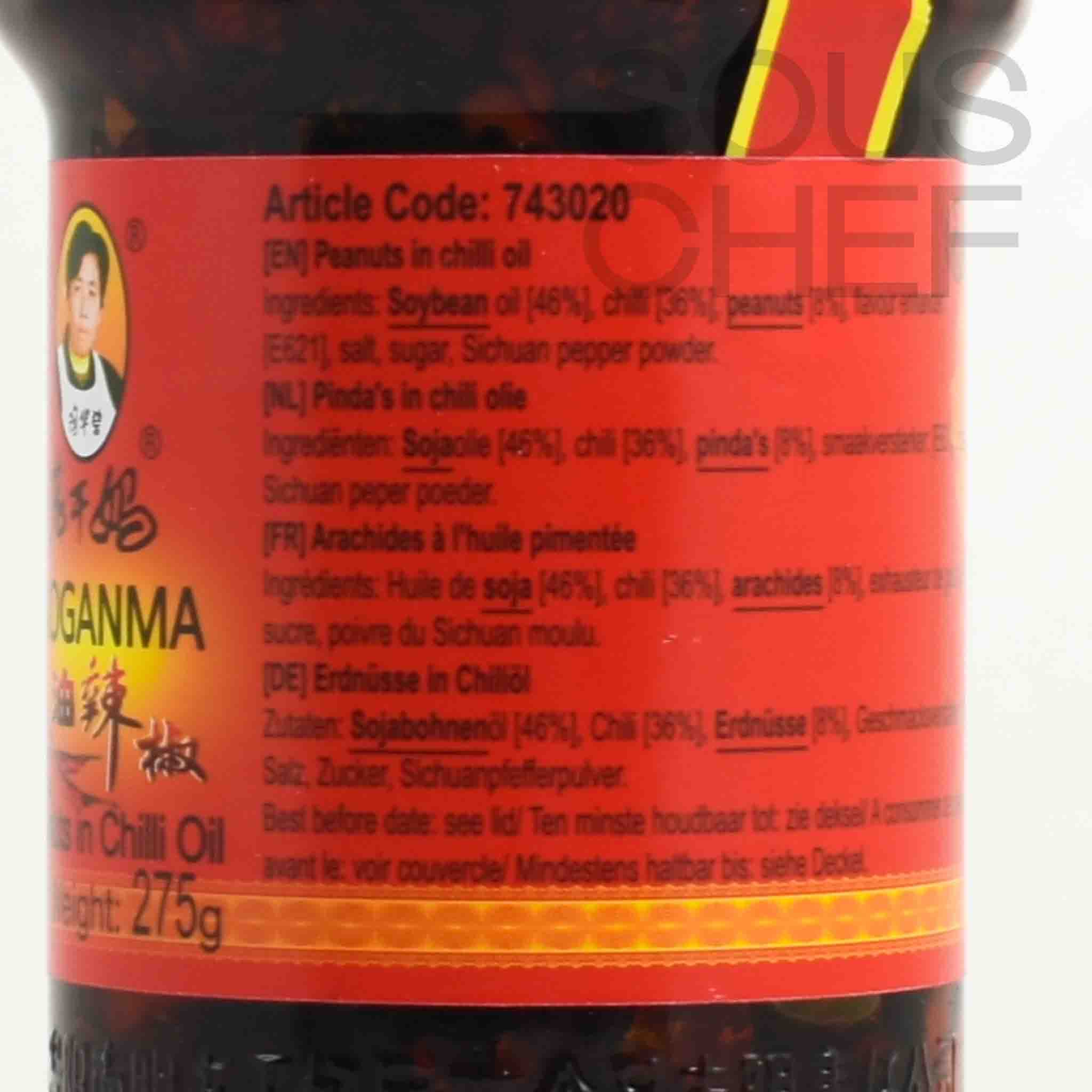 LGM Peanuts in Chilli Oil, 280g - Image 2