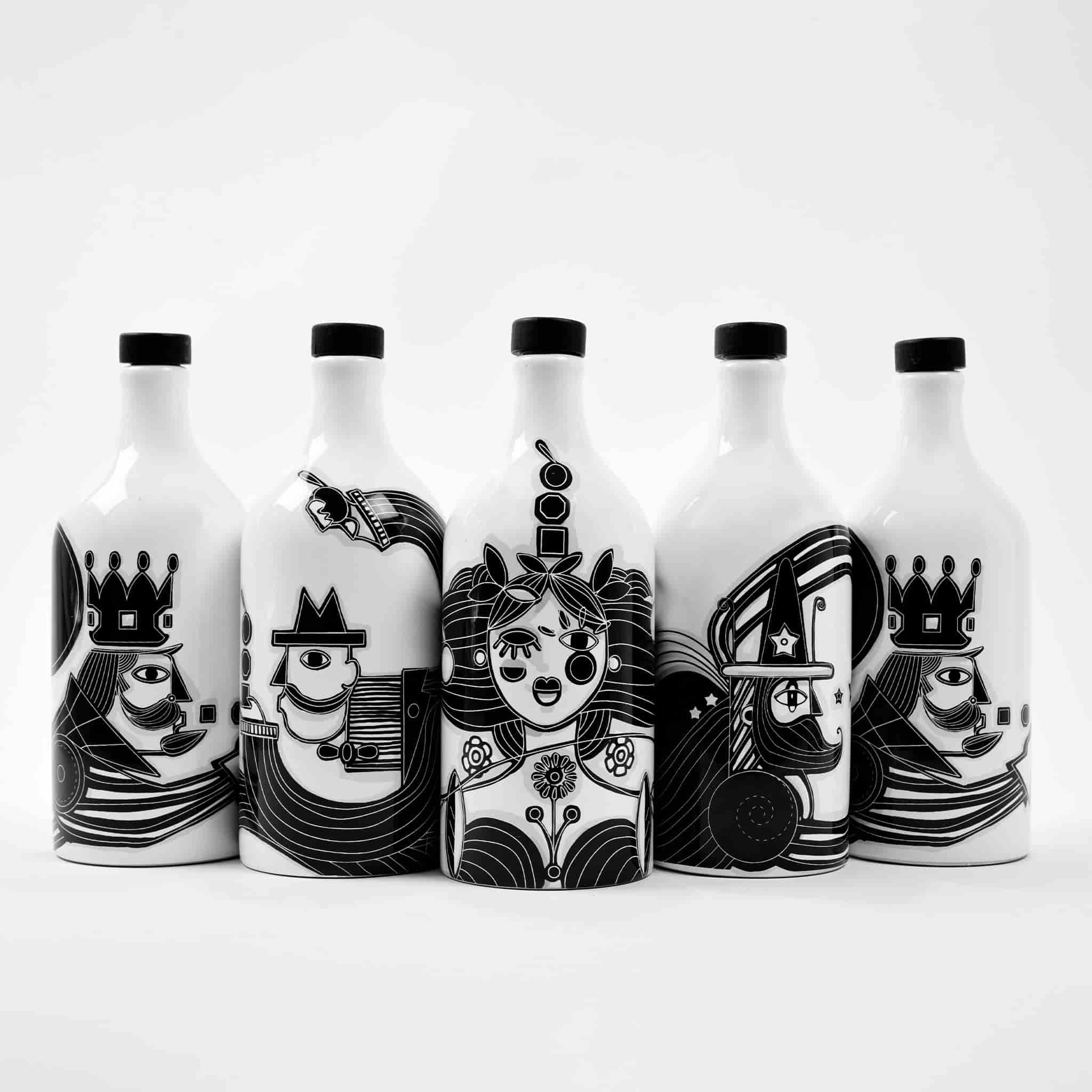 Frantoio Muraglia Intense Extra Virgin Olive Oil in Limited Edition 'King' Terracotta, 500ml - Image 2