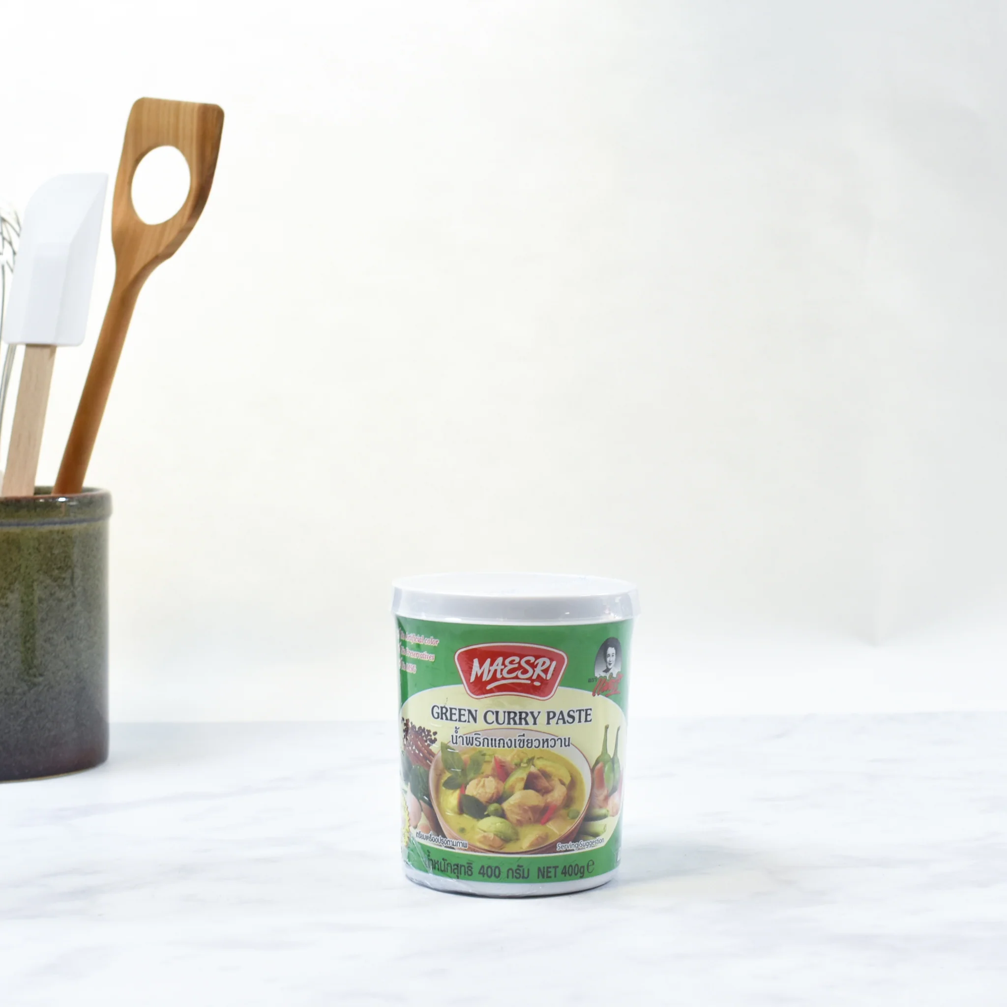 Maesri Green Curry Paste, 400g - Image 3