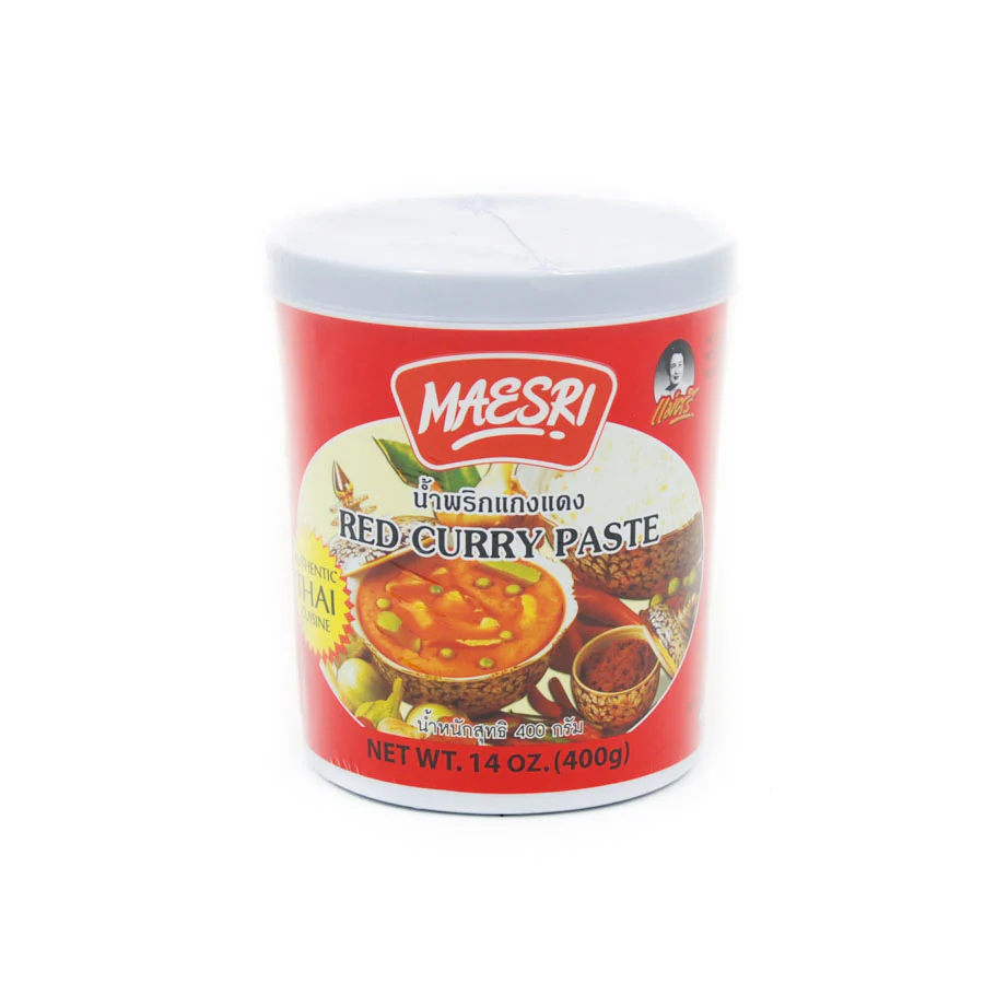 Maesri Thai Red Curry Paste, 400g