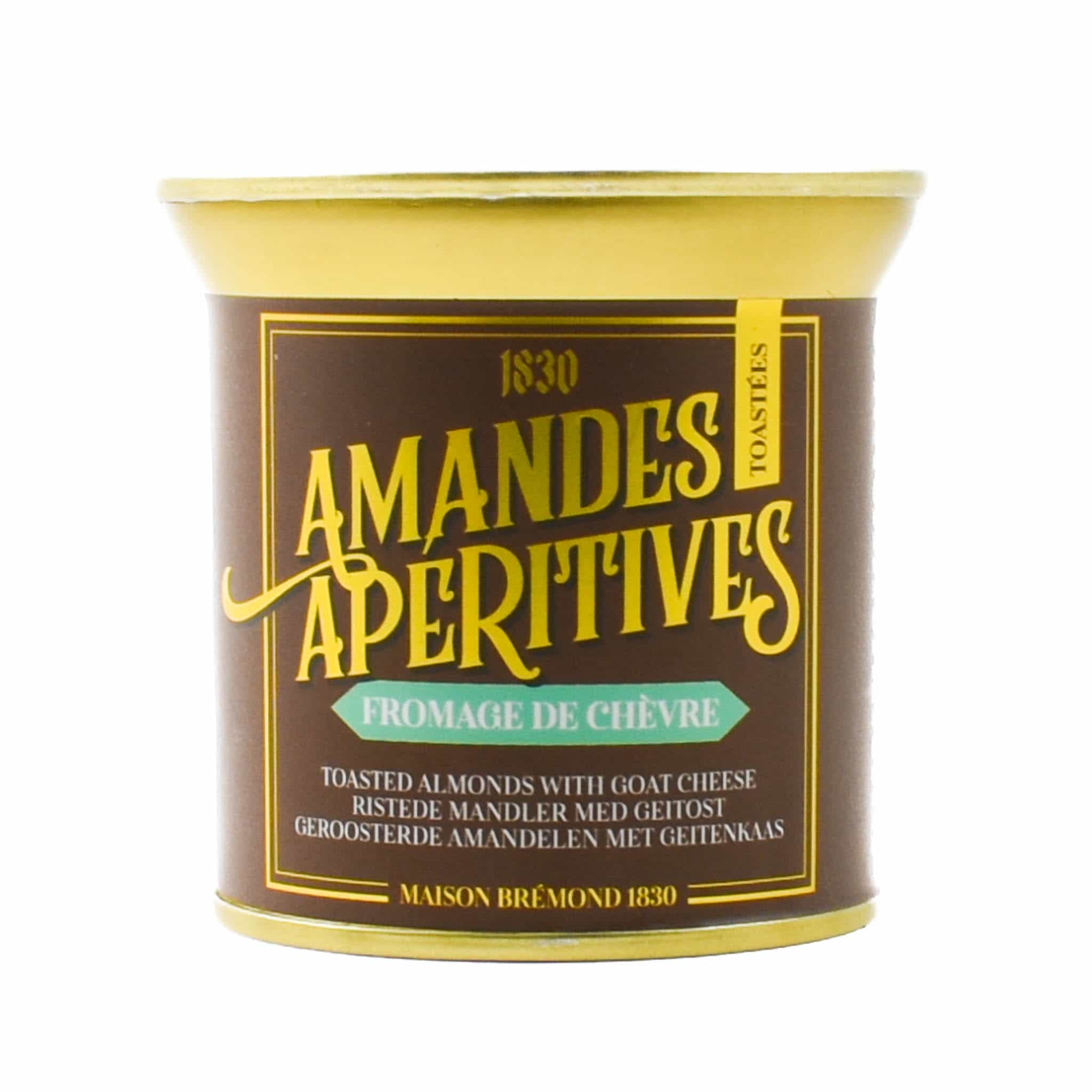 Maison Bremond Toasted Almonds with Goats Cheese, 100g