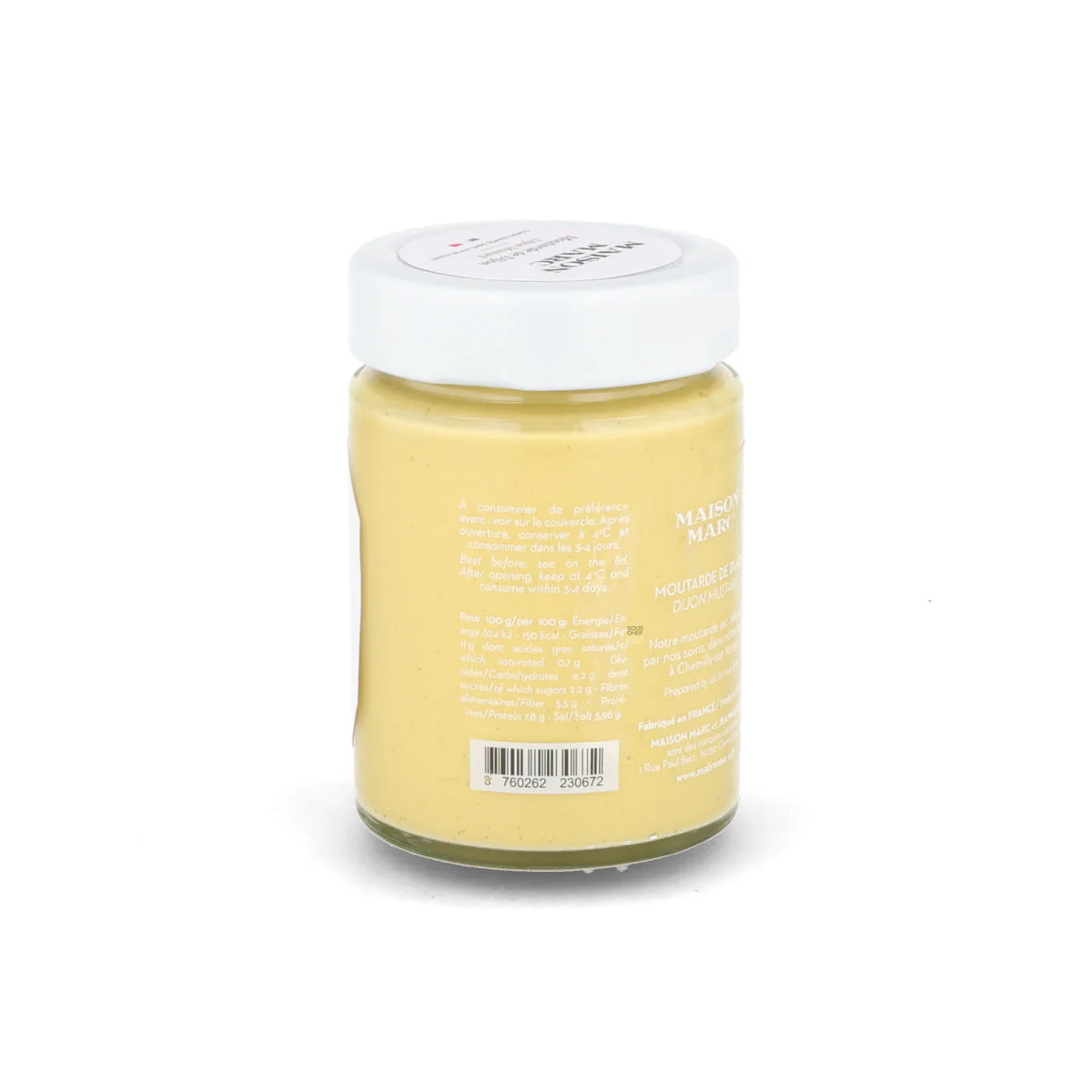 Maison Marc Moutarde de Dijon, 180g - Image 3