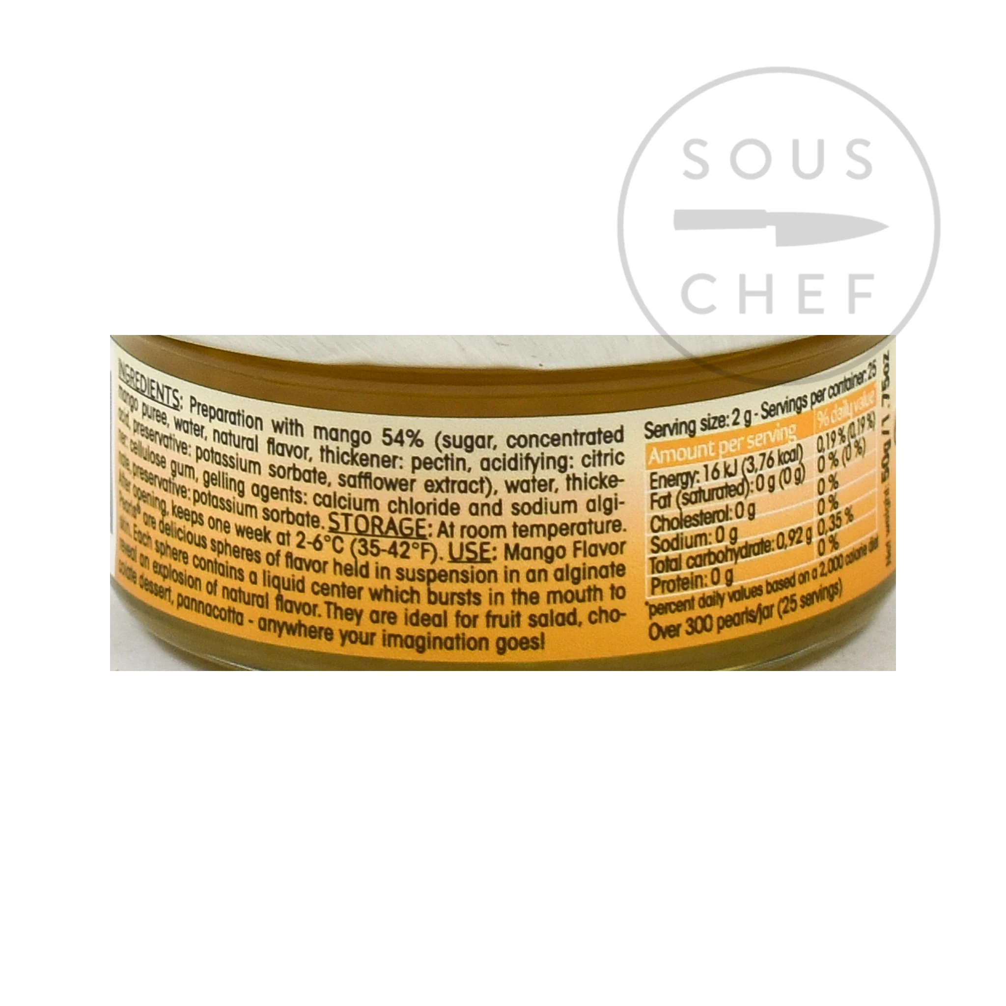 Perles de Saveurs Mango Flavour Pearls - Image 4