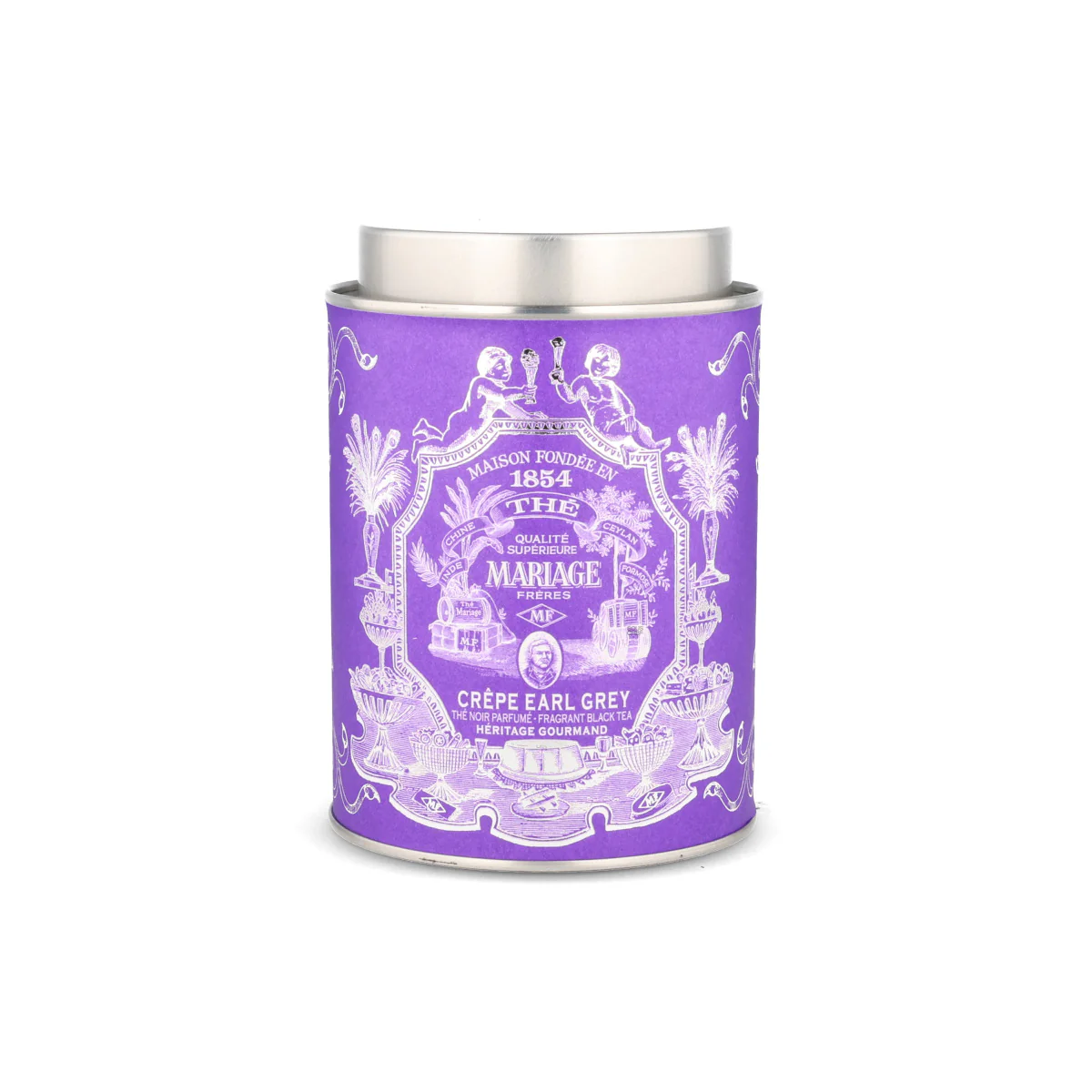 Mariage Freres Heritage Gourmand Crepe Earl Grey Black Loose Tea, 100g - Image 2