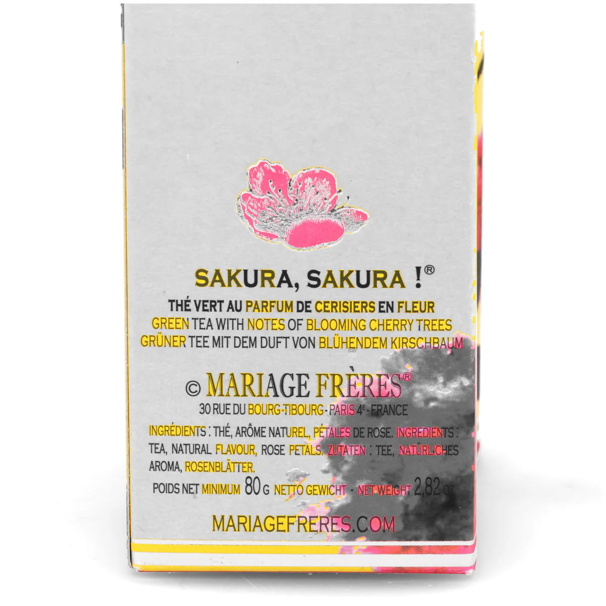 Mariage Freres Sakura Loose Green Tea, 80g - Image 2