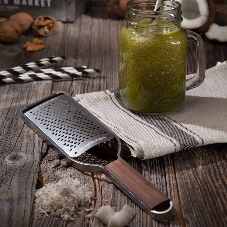 Microplane Master Series Walnut Handle Coarse Grater - Image 2
