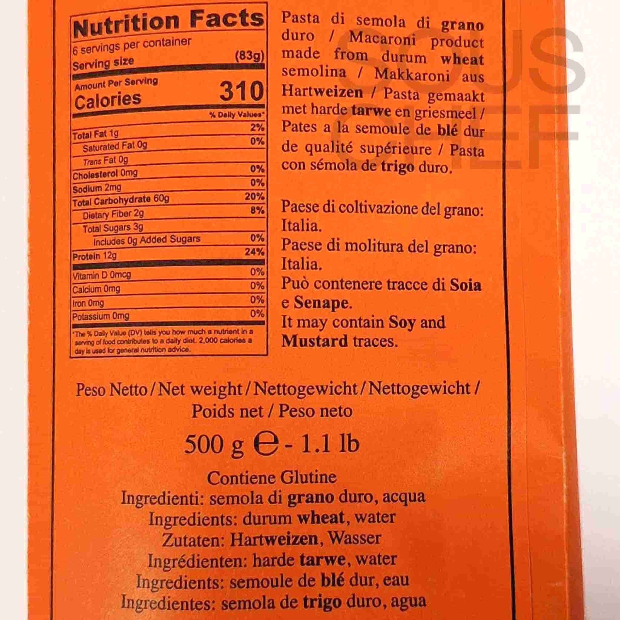 Michele Portoghese Spaghettini, 500g - Image 2
