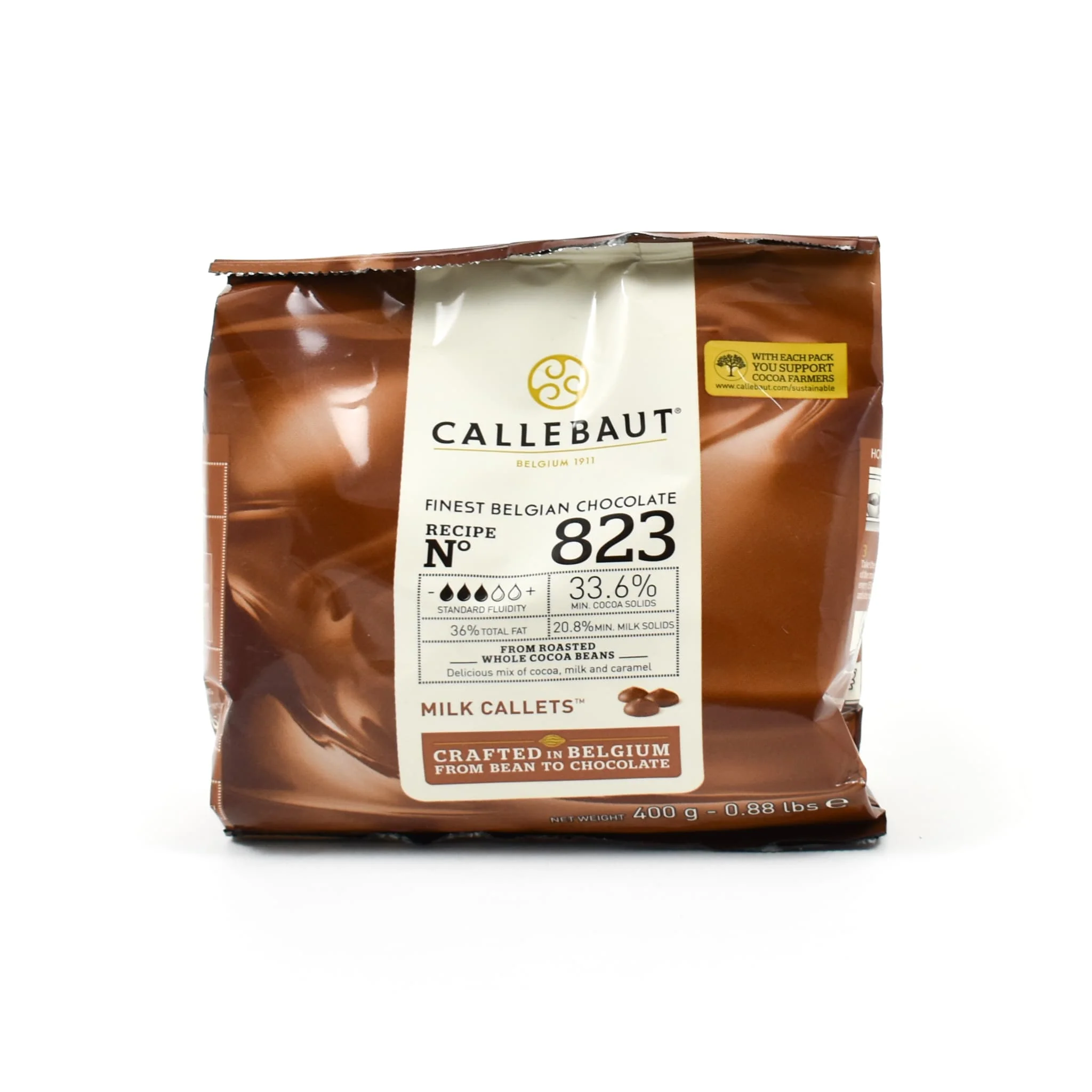 Callebaut Milk Chocolate Couverture, 34%
