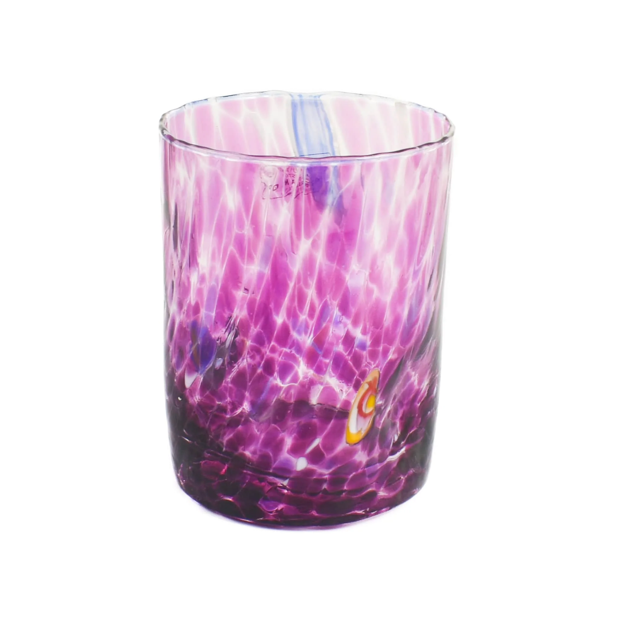 Murano Glass Tumbler, Purple - Image 2