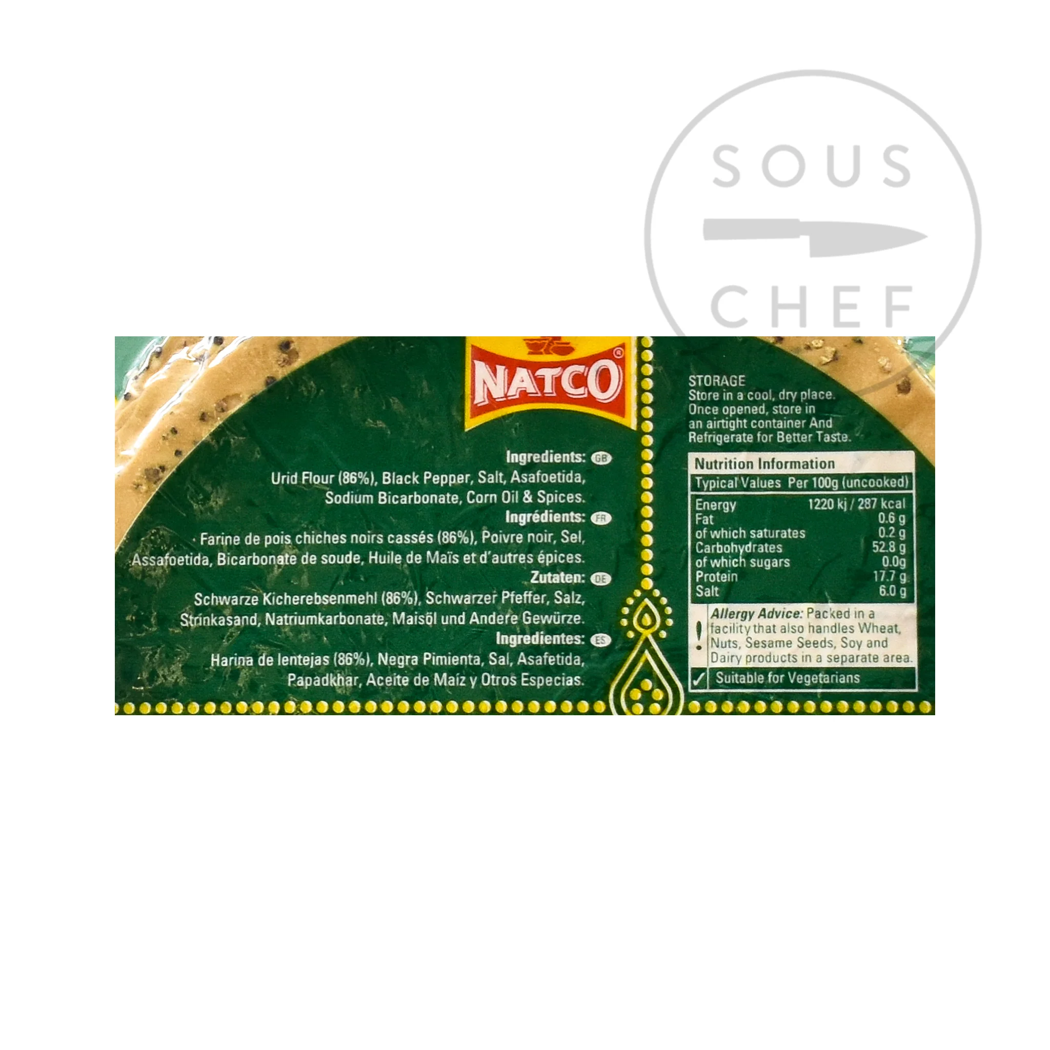 Punjabi Poppadoms, 200g - Image 2