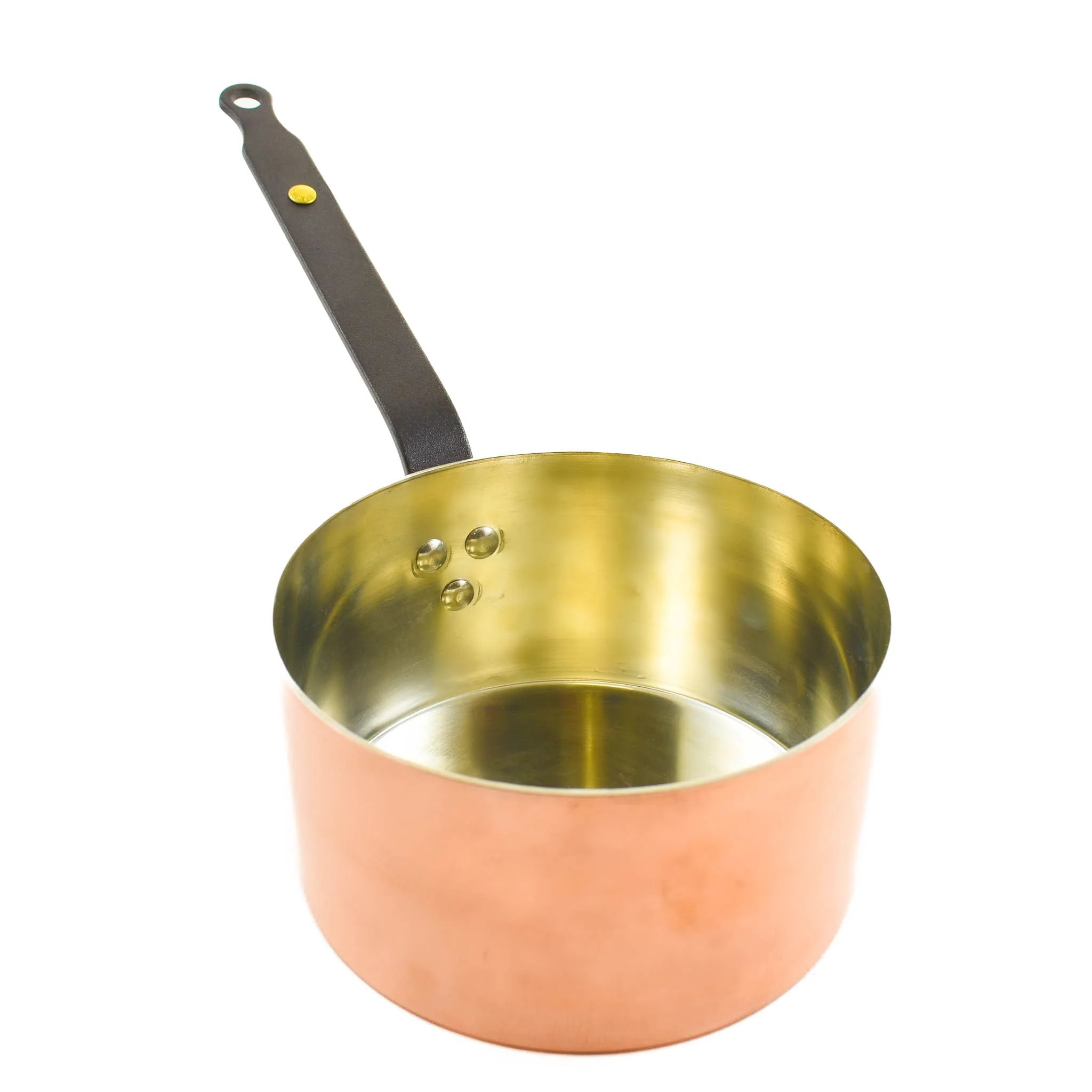 Netherton Foundry Copper Saucepan with Lid - Image 4