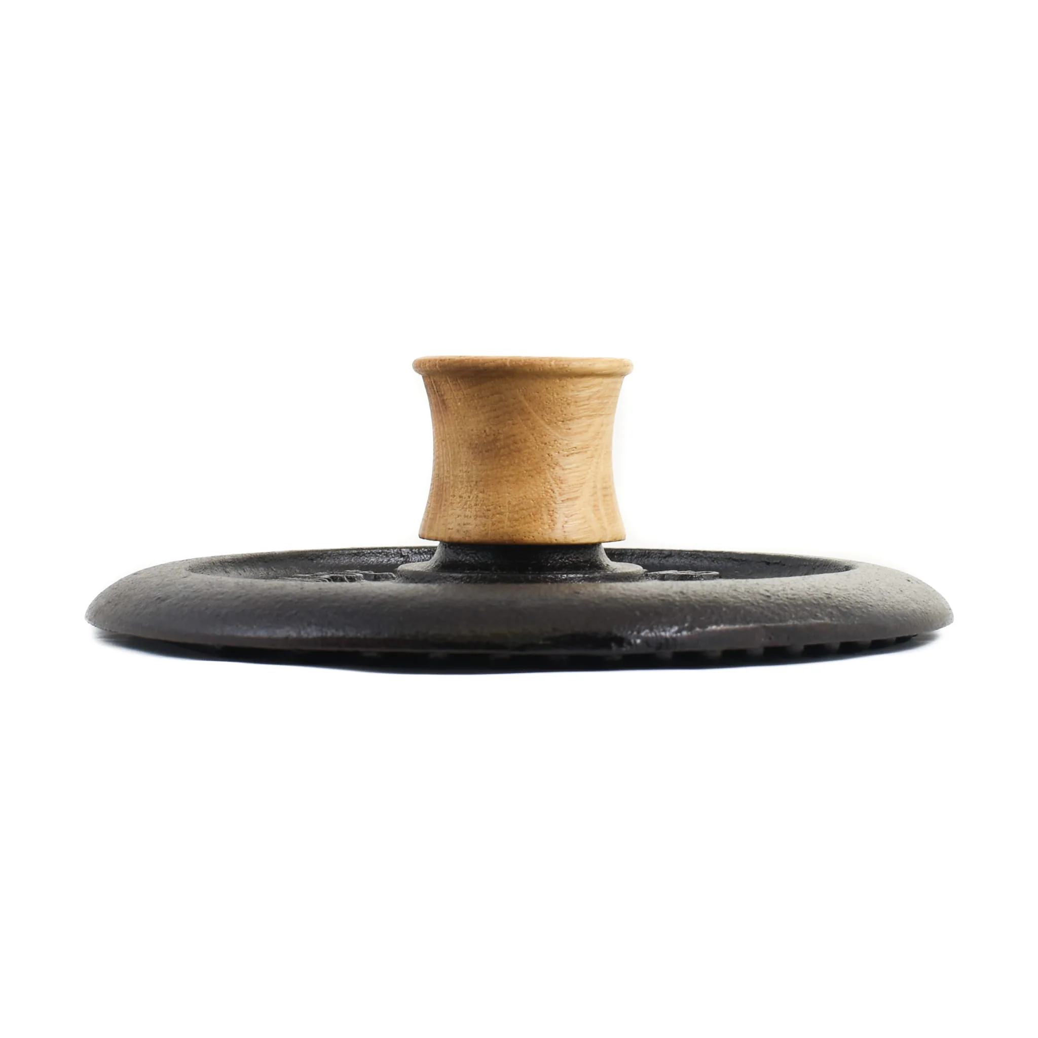 Netherton Foundry Spun Iron Ridges Cooking Press, 7" - Image 3