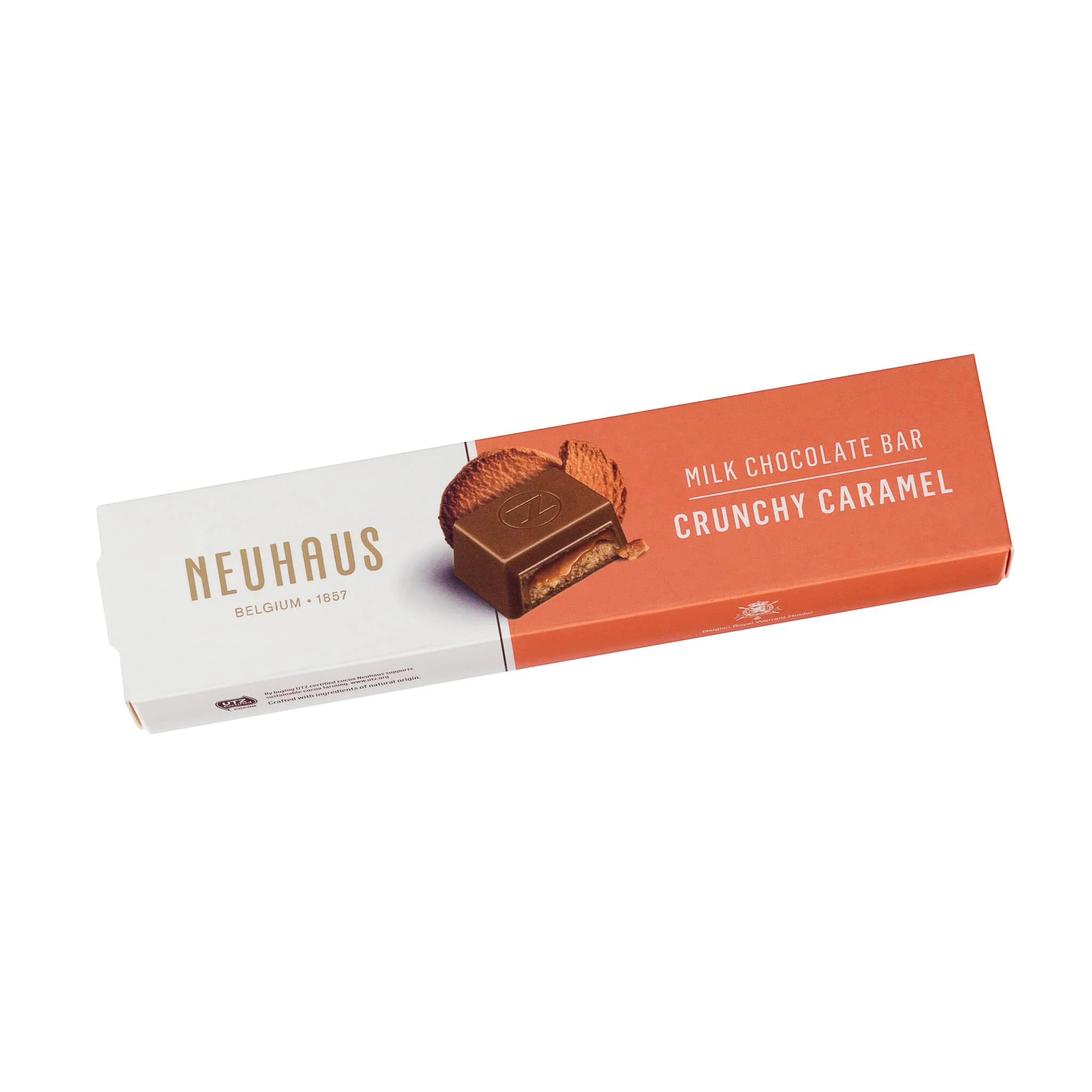 Neuhaus Milk Chocolate Crunchy Caramel Bar, 50g - Image 2