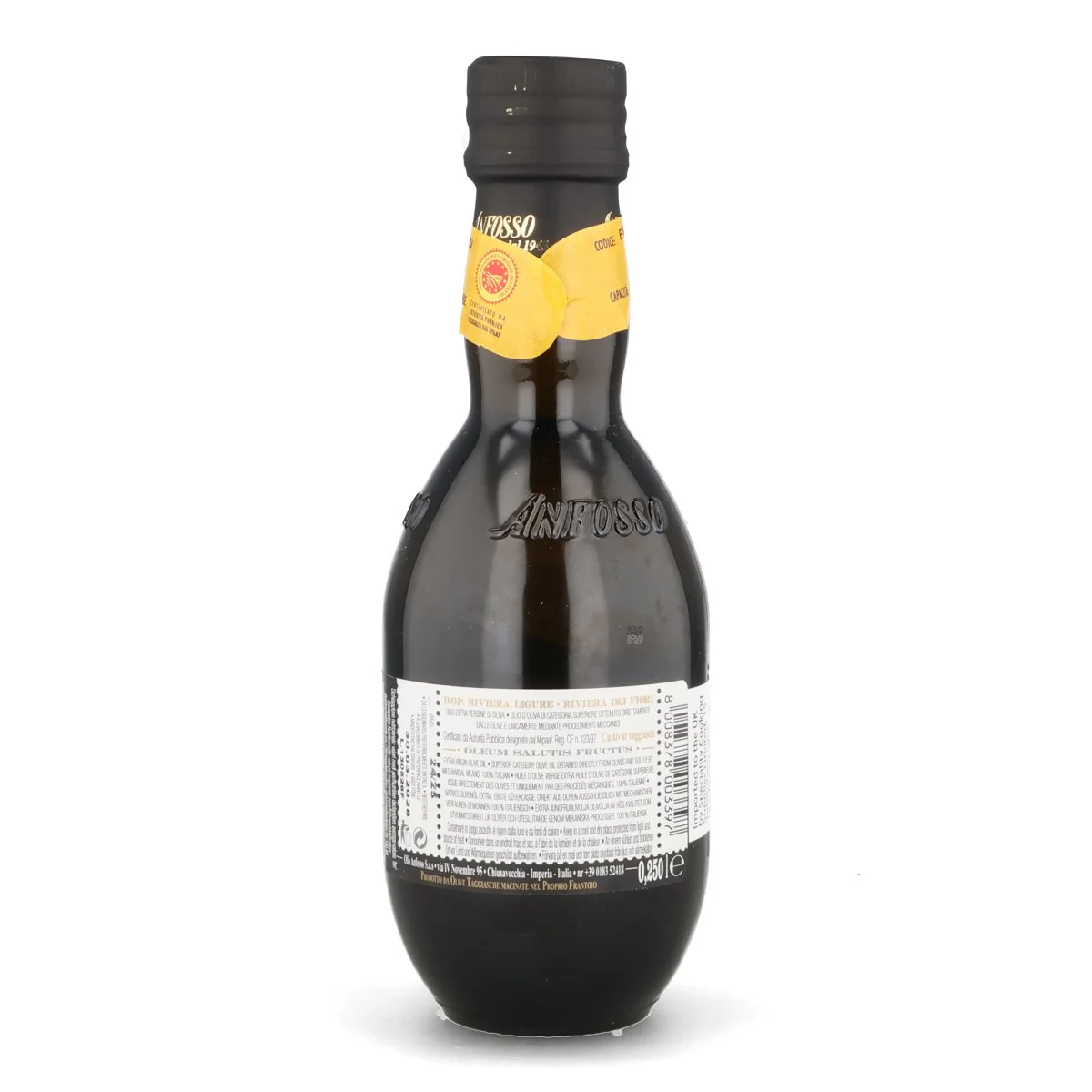Olio Anfosso Taggiasca DOP Riviera Ligure-Riviera dei Fiori Extra Virgin Olive Oil - Image 4