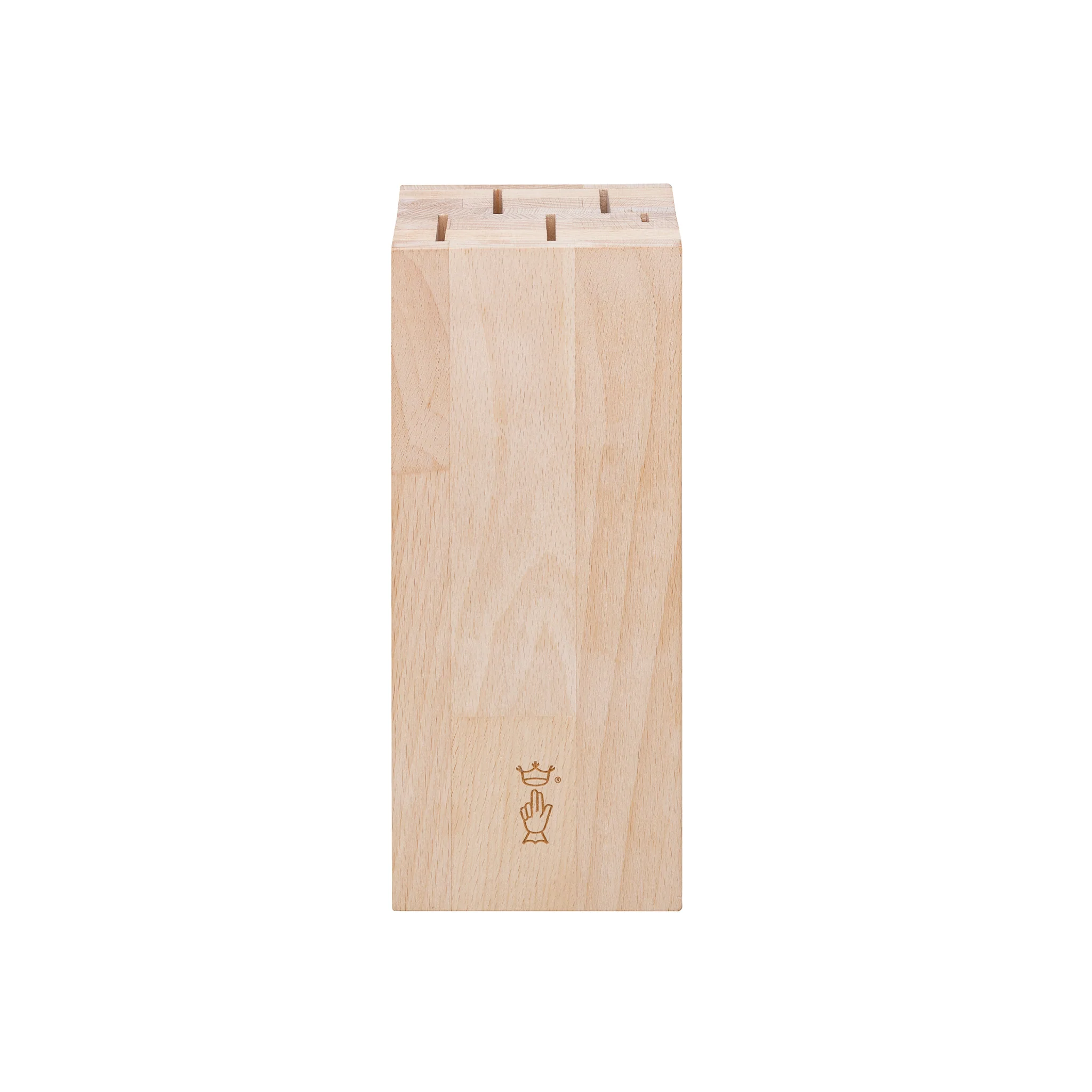 Opinel Beechwood Knife Block, 5 Slot