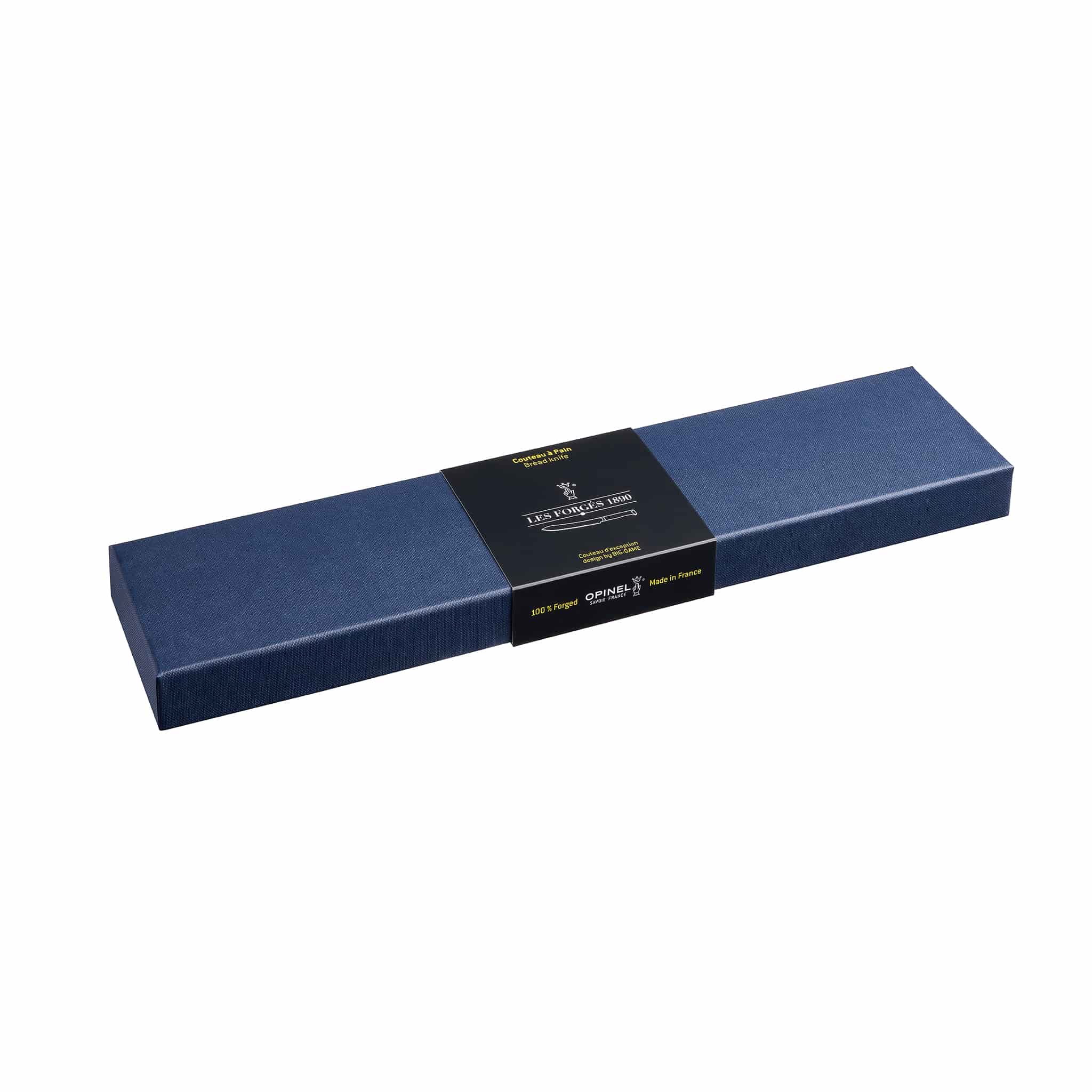 Opinel Les Forges Scalloped Santoku Knife, 17cm - Image 2
