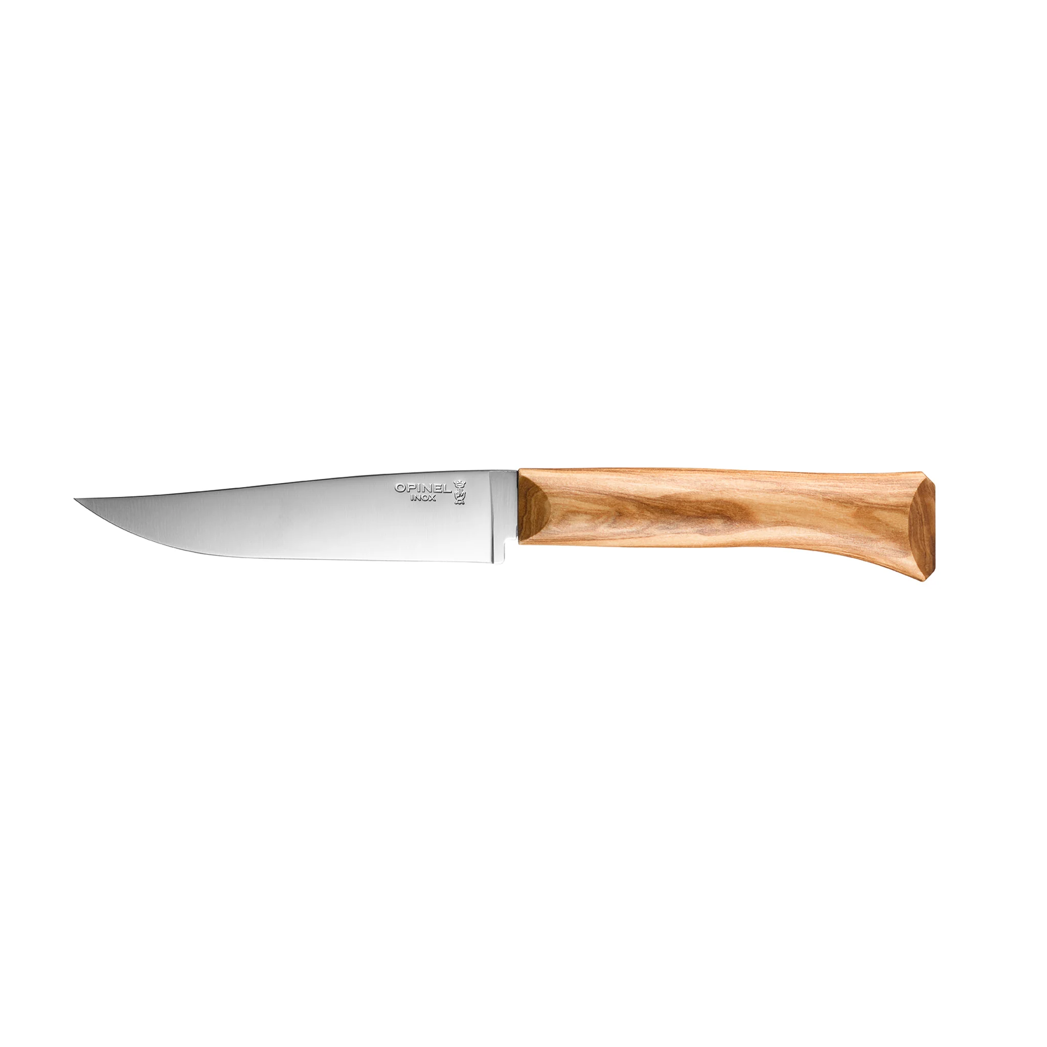 Opinel Olive Wood Handle Cheese Knife & Fork Set - Image 4