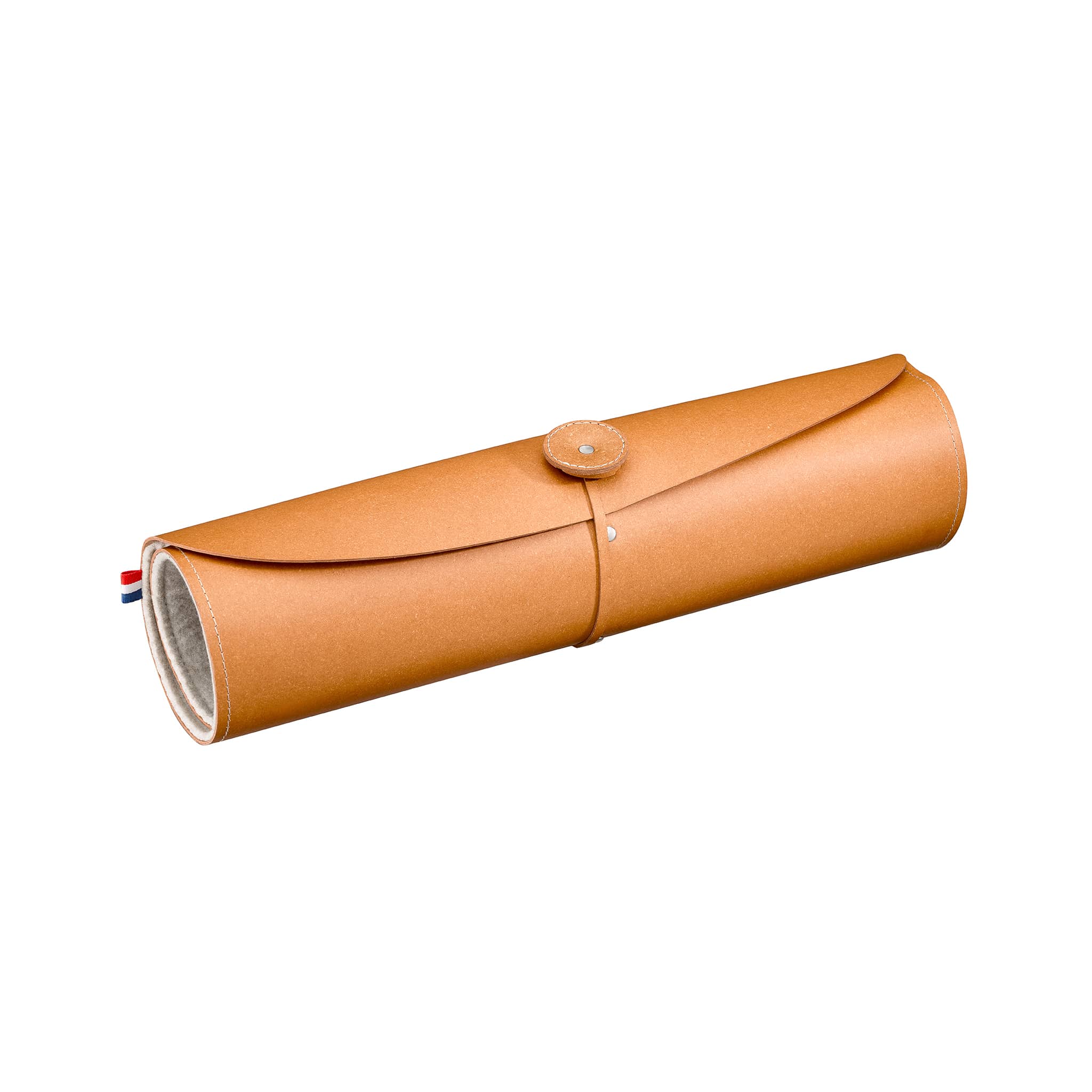 Opinel Reclaimed Leather 8 Slot Knife Roll