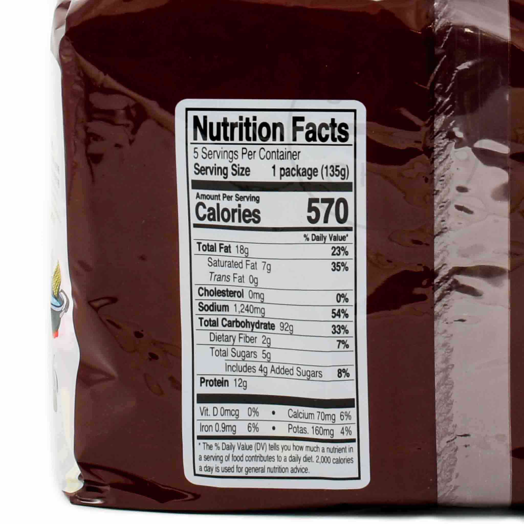 Ottogi Jjajang Black Bean Sauce Ramen Noodles, 5 x 135g - Image 3