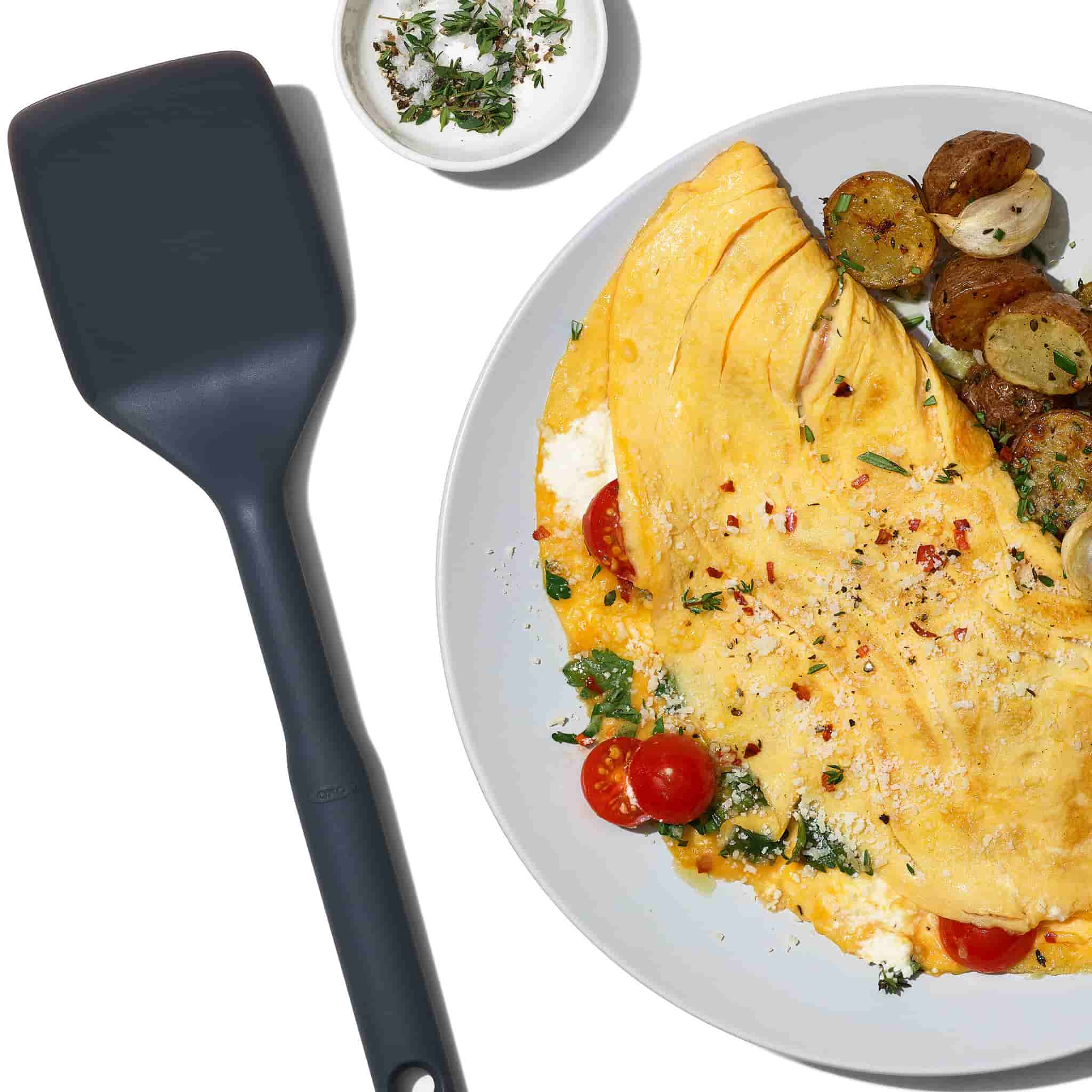 Oxo Grey Silicone Spatula - Image 4