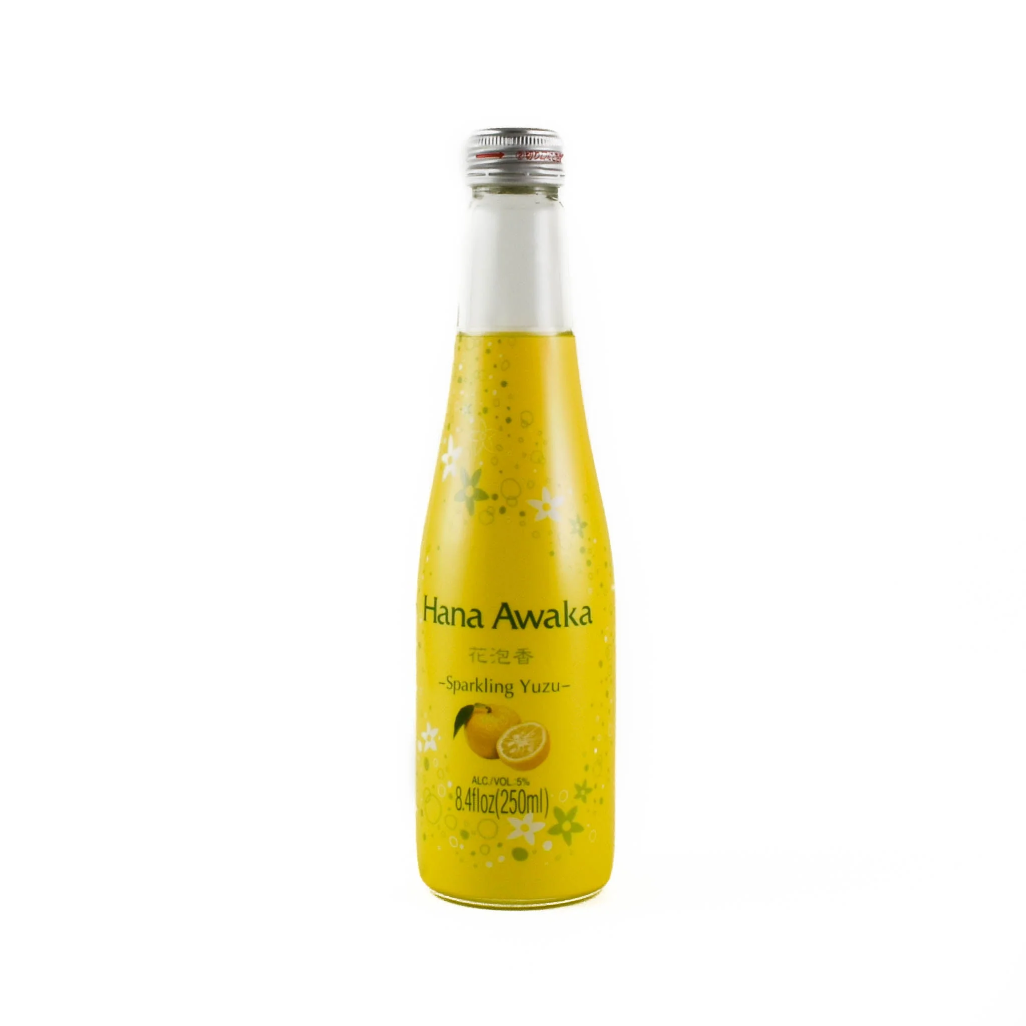 Ozeki Hana Awaka Yuzu Sparkling Sake 5%, 250ml