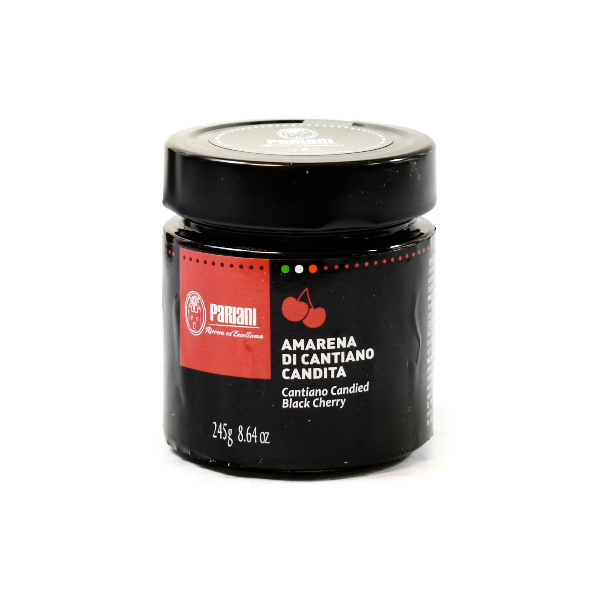 Pariani Candied Black Cherry, 245g